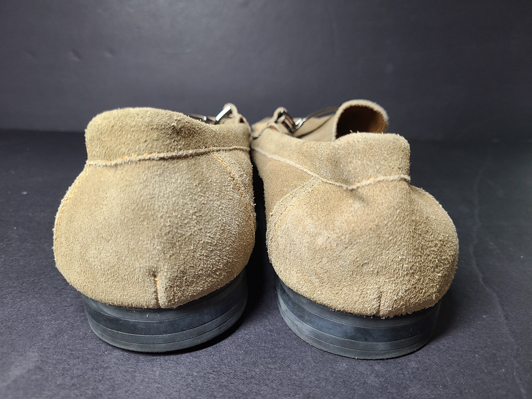 Steve Madden Men's Privacy Loafer Suede Shoes Beige US10