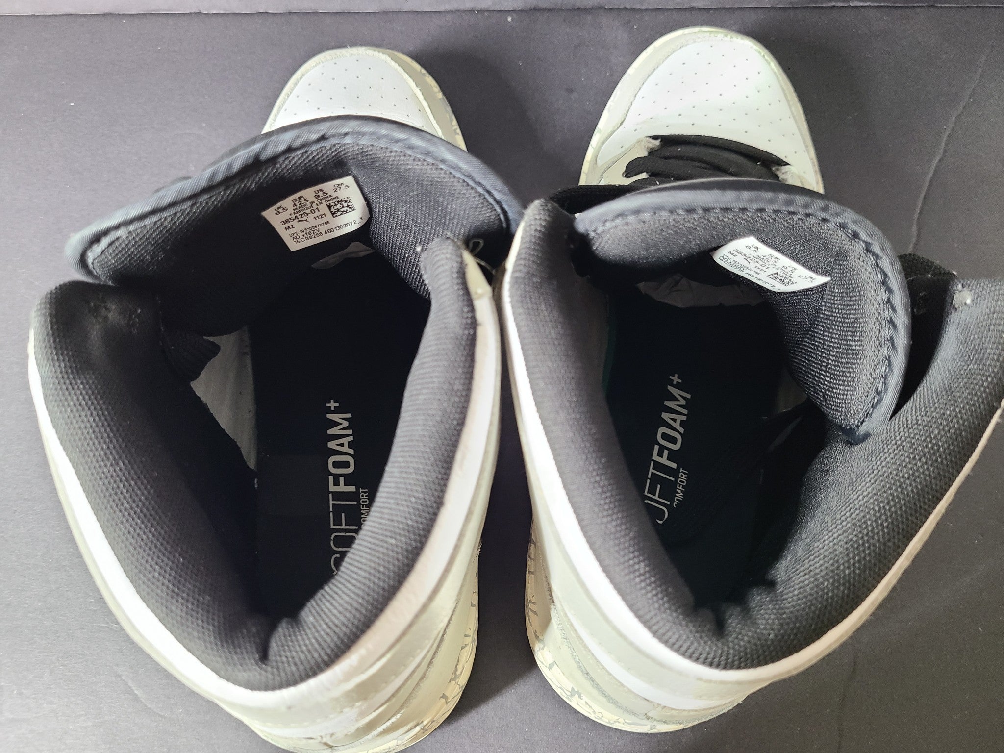 Puma Men's Rebound Layup Atypical Sneakers Basketball Training 385425-01 Sz. 9.5