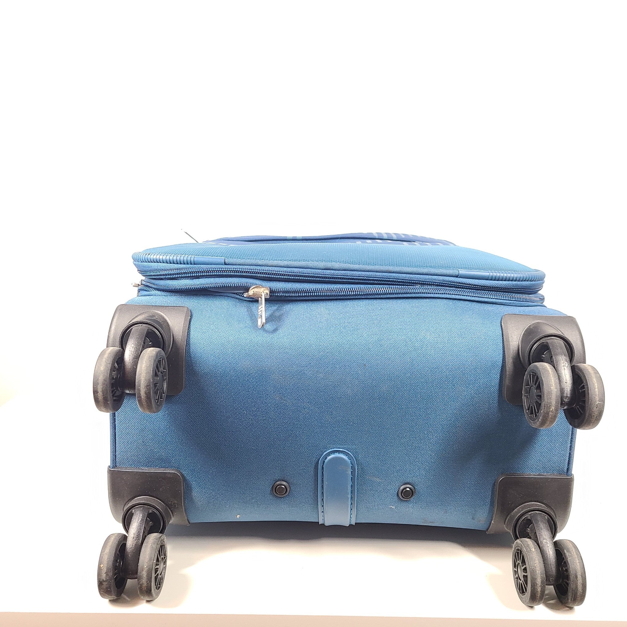Kamiliant 23" Spinner Carry On Cabin Softshell Luggage Lock Expandable Blue