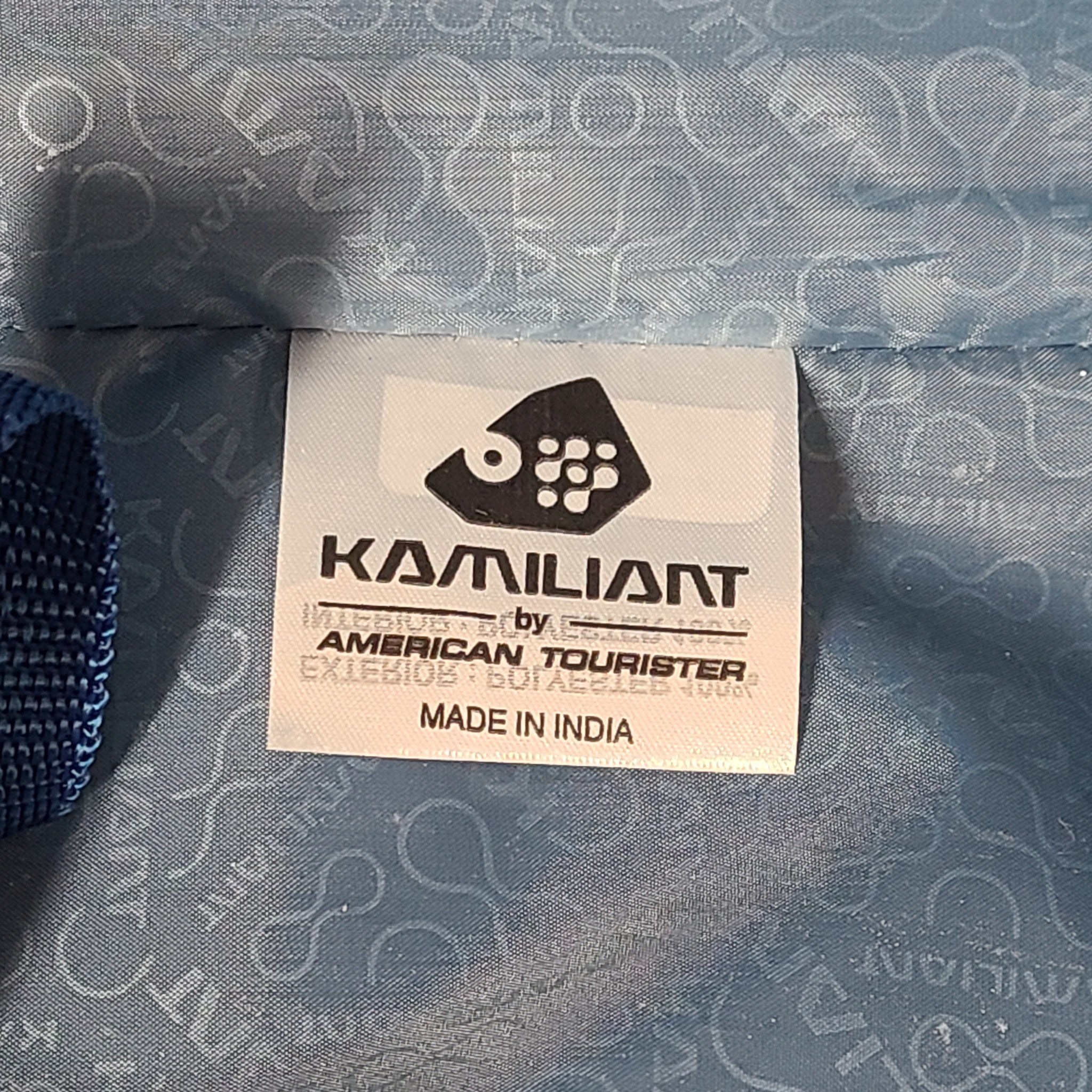 Kamiliant 23" Spinner Carry On Cabin Softshell Luggage Lock Expandable Blue