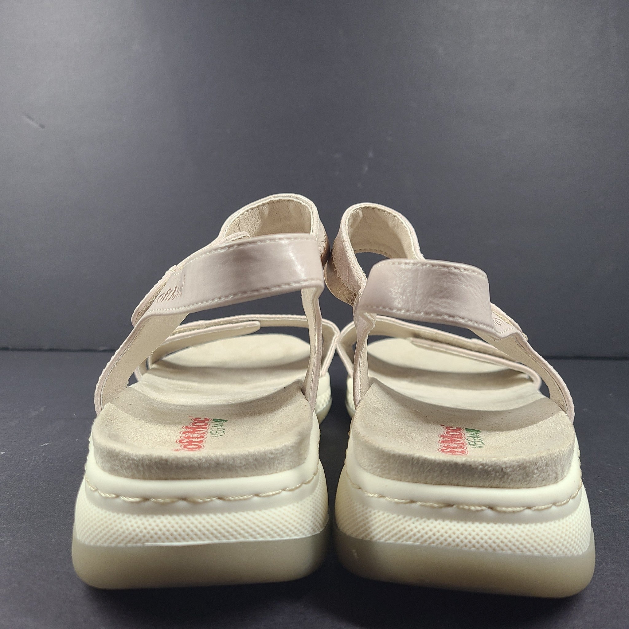 SoftMoc Women's Wensy 02 Vegan Sandals Memory Foam Nude Pink Sz 8