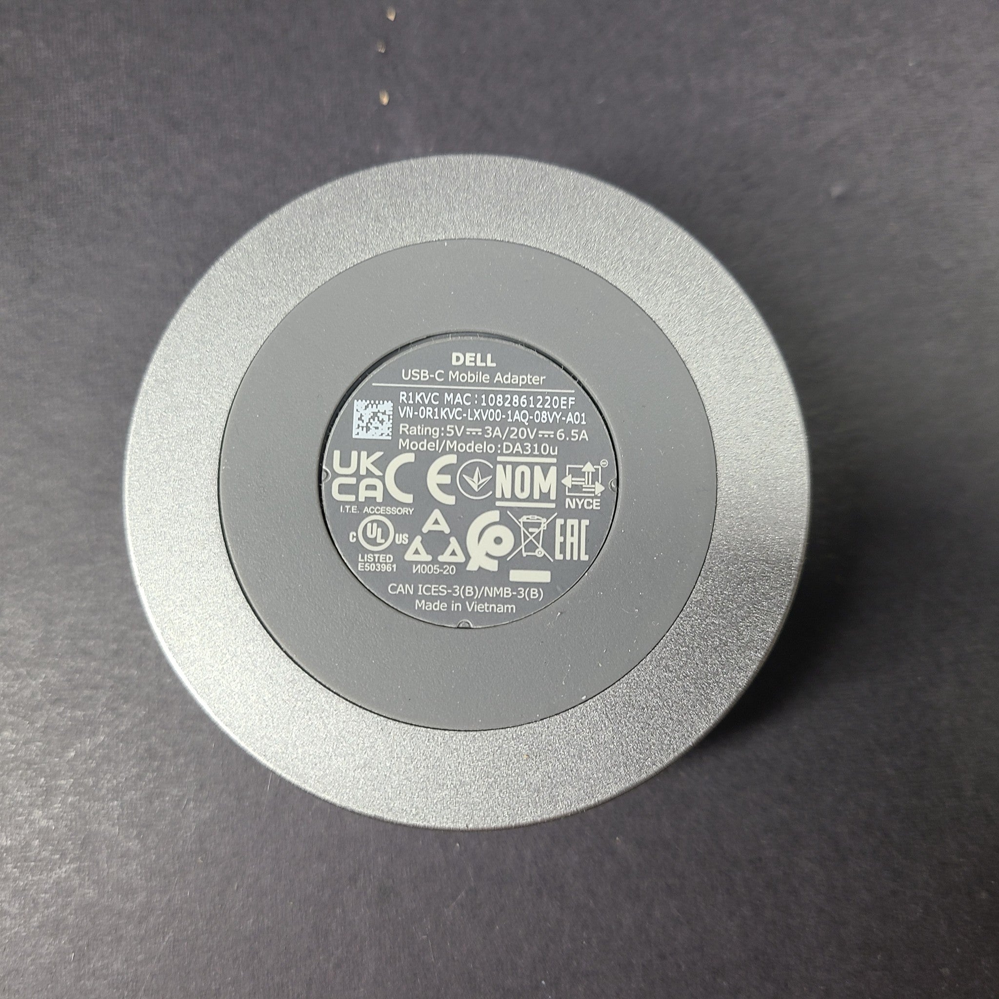 Dell Mobile Adapter DA310u Docking Station - VGA, HDMI, DP, USB-C