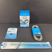 Top Fin Aquarium Set Air Pump AIR-1000 + 8' Airline Tubing + Valve + Bubble Wall