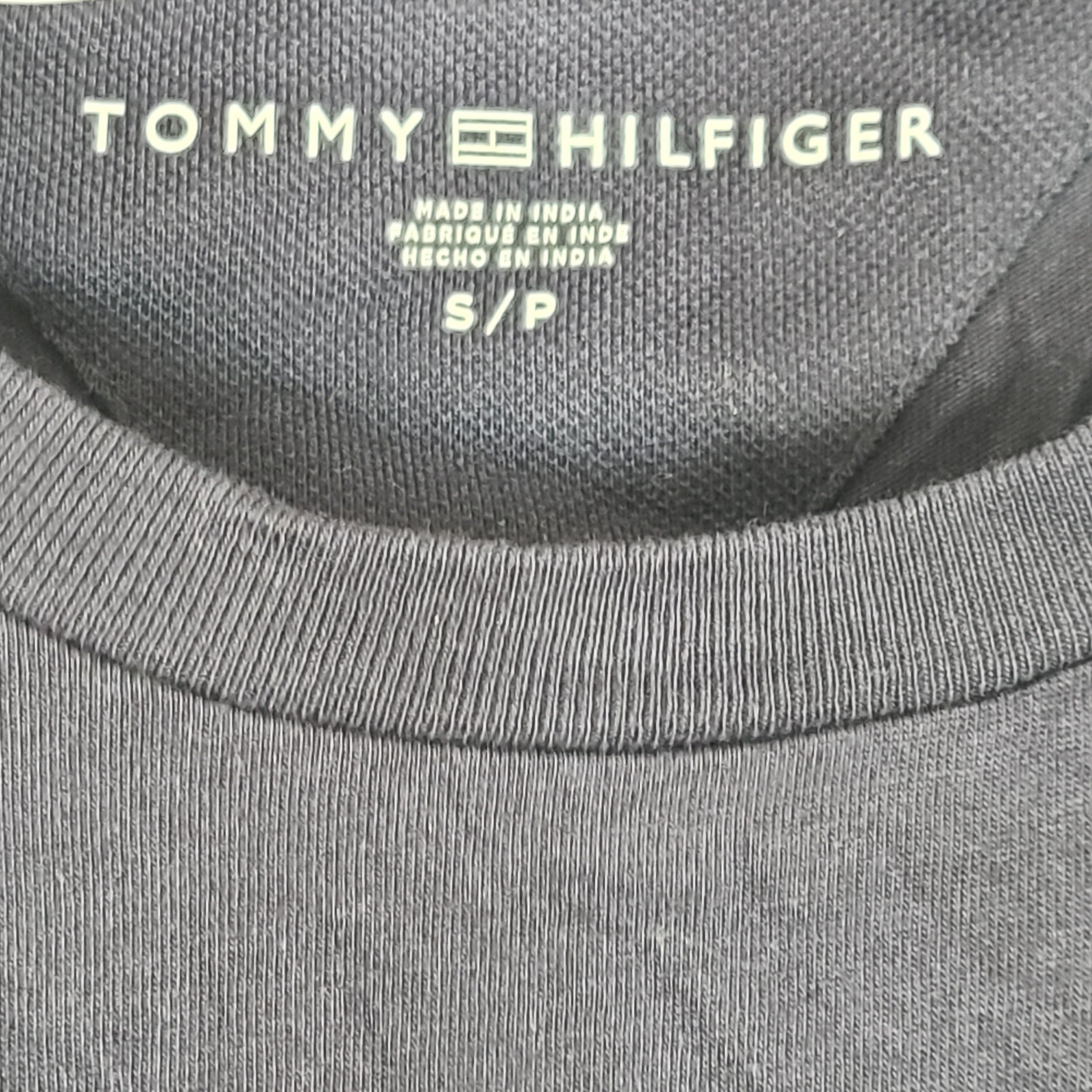 NWT Tommy Hilfiger Men's Regular Fit Short Sleeve Pocket T-Shirt Navy Blue Sz S