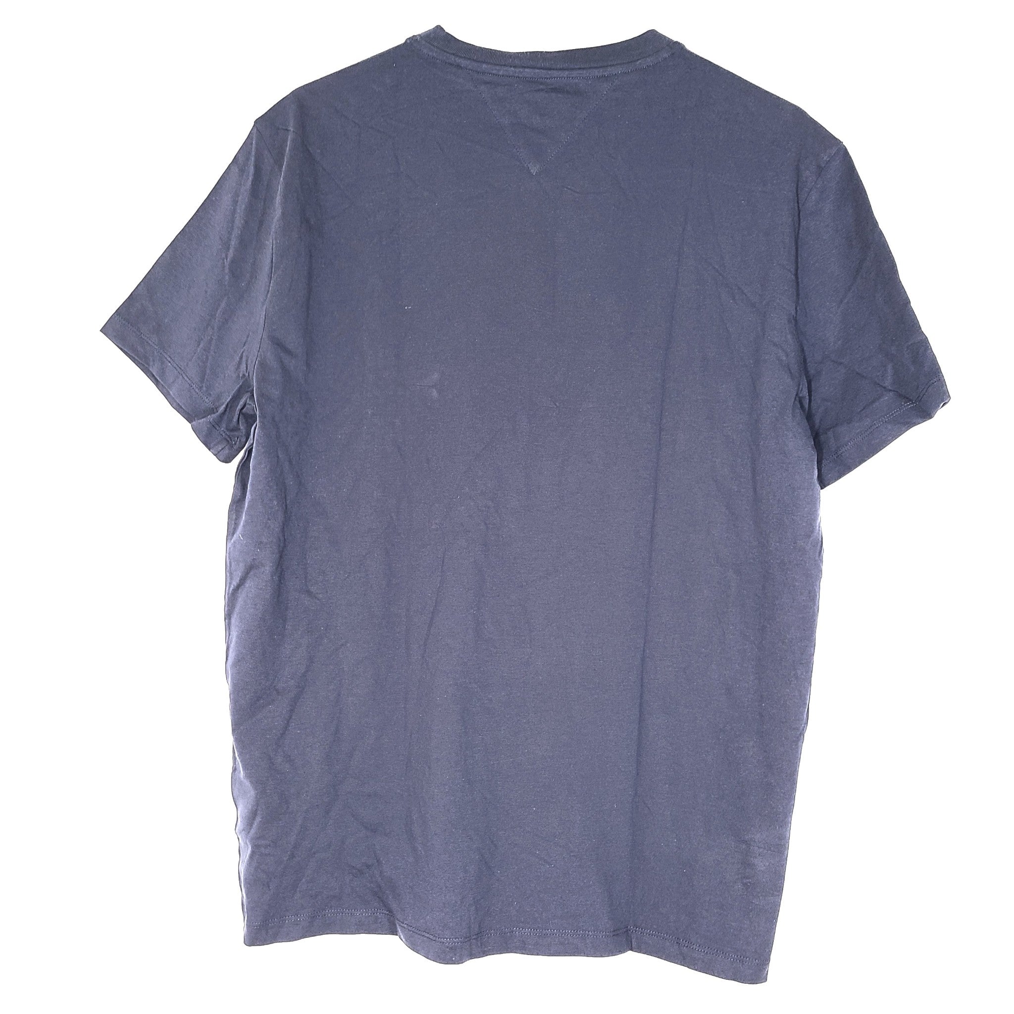 Tommy Hilfiger Jeans Men's Classic Flag T-Shirt Crew Neck Logo Blue Sz L