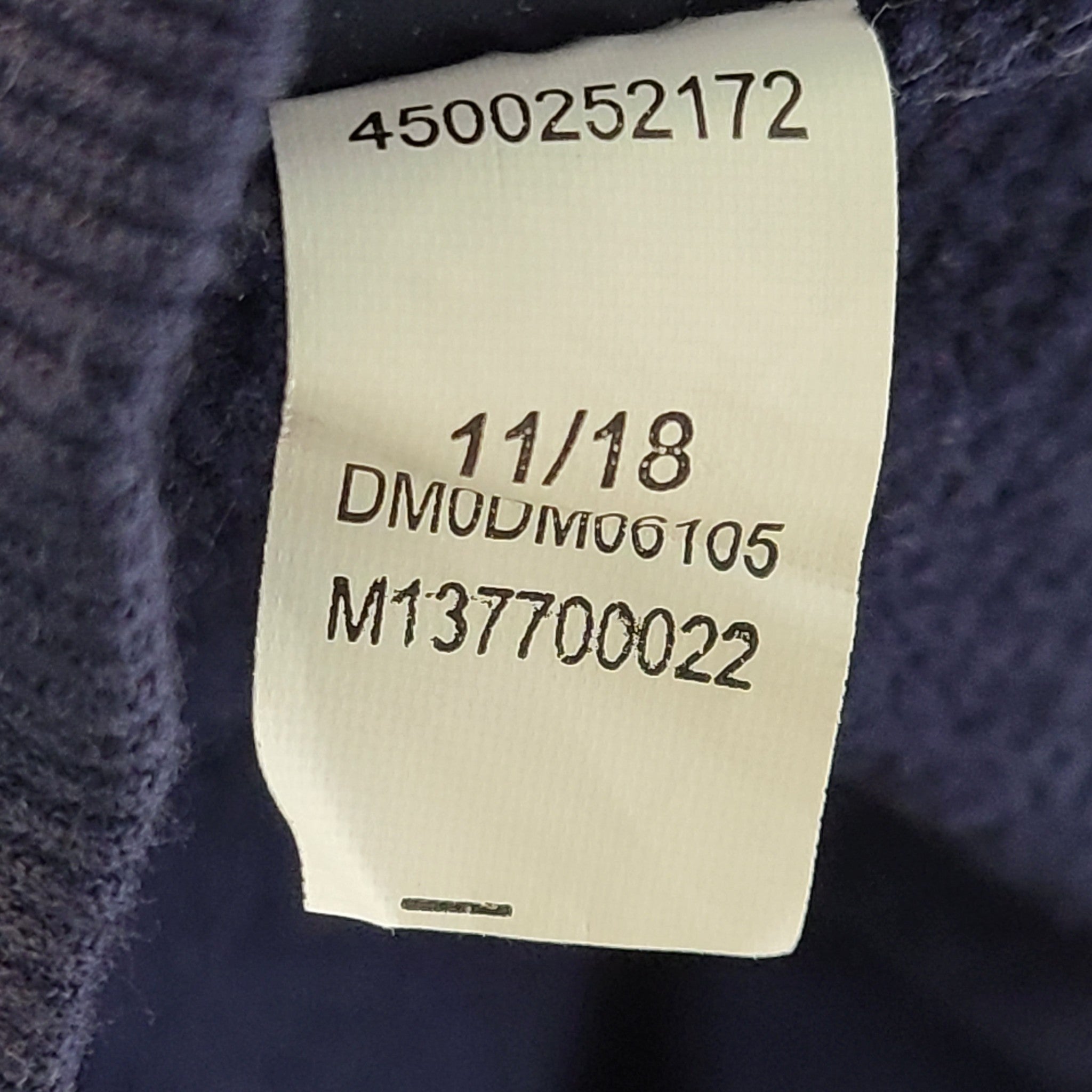 Tommy Hilfiger Jeans Men's Graphic Hooded Sweatshirt Hoodie Navy Blue Sz M