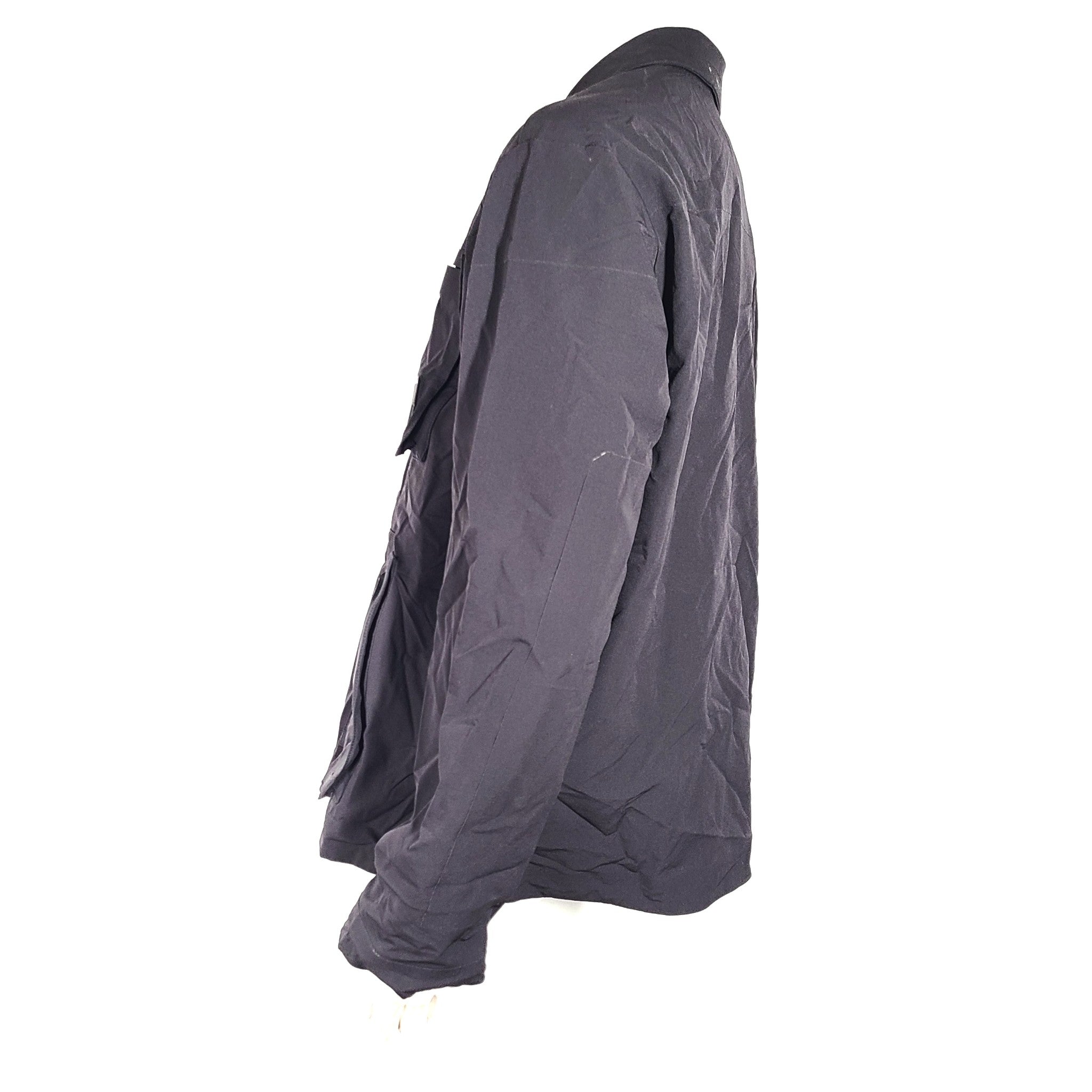 Samuel Ross Men's A COLD WALL ACW Technical Overshirt Zip Jacket Black Sz L