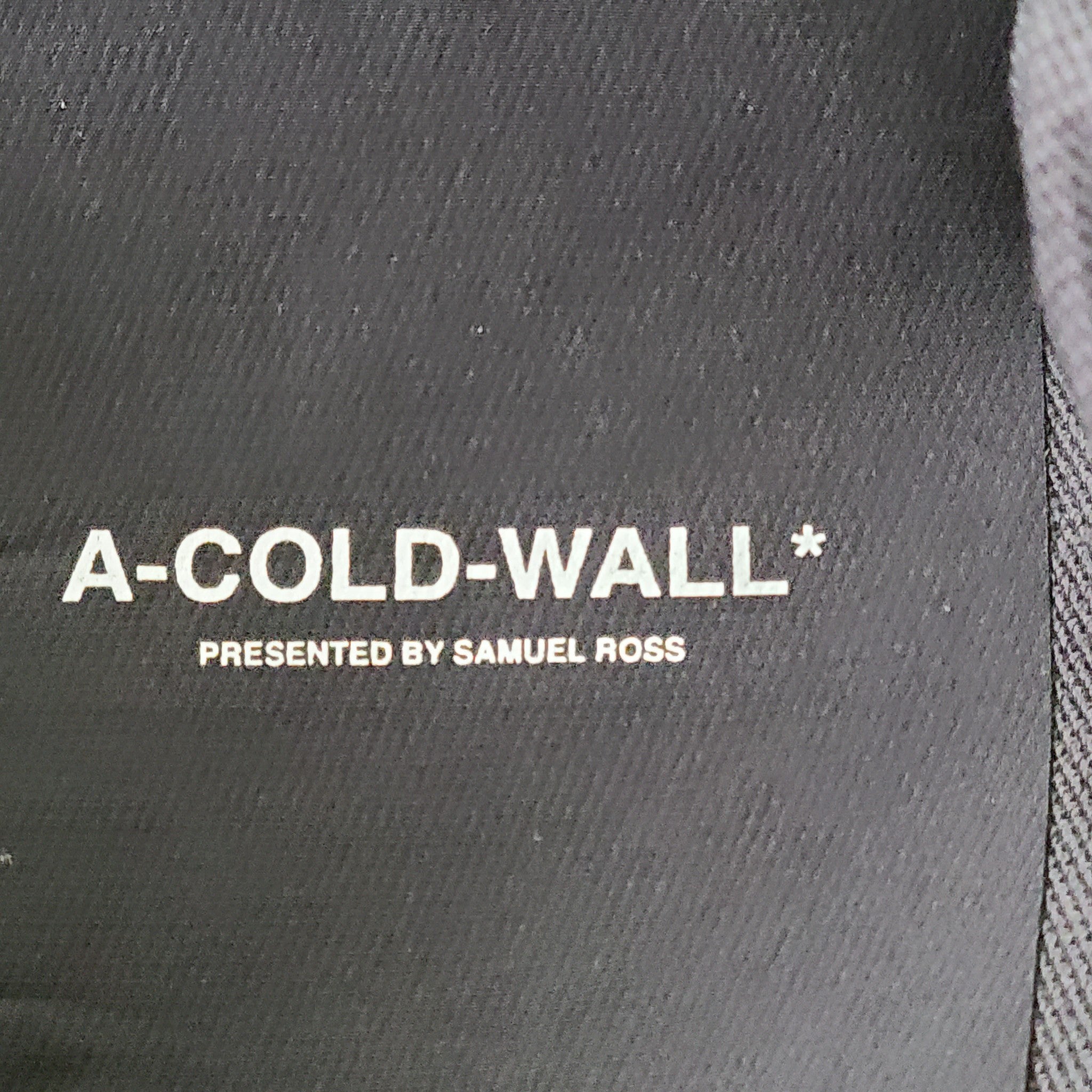 Samuel Ross Men's A COLD WALL ACW Technical Overshirt Zip Jacket Black Sz L