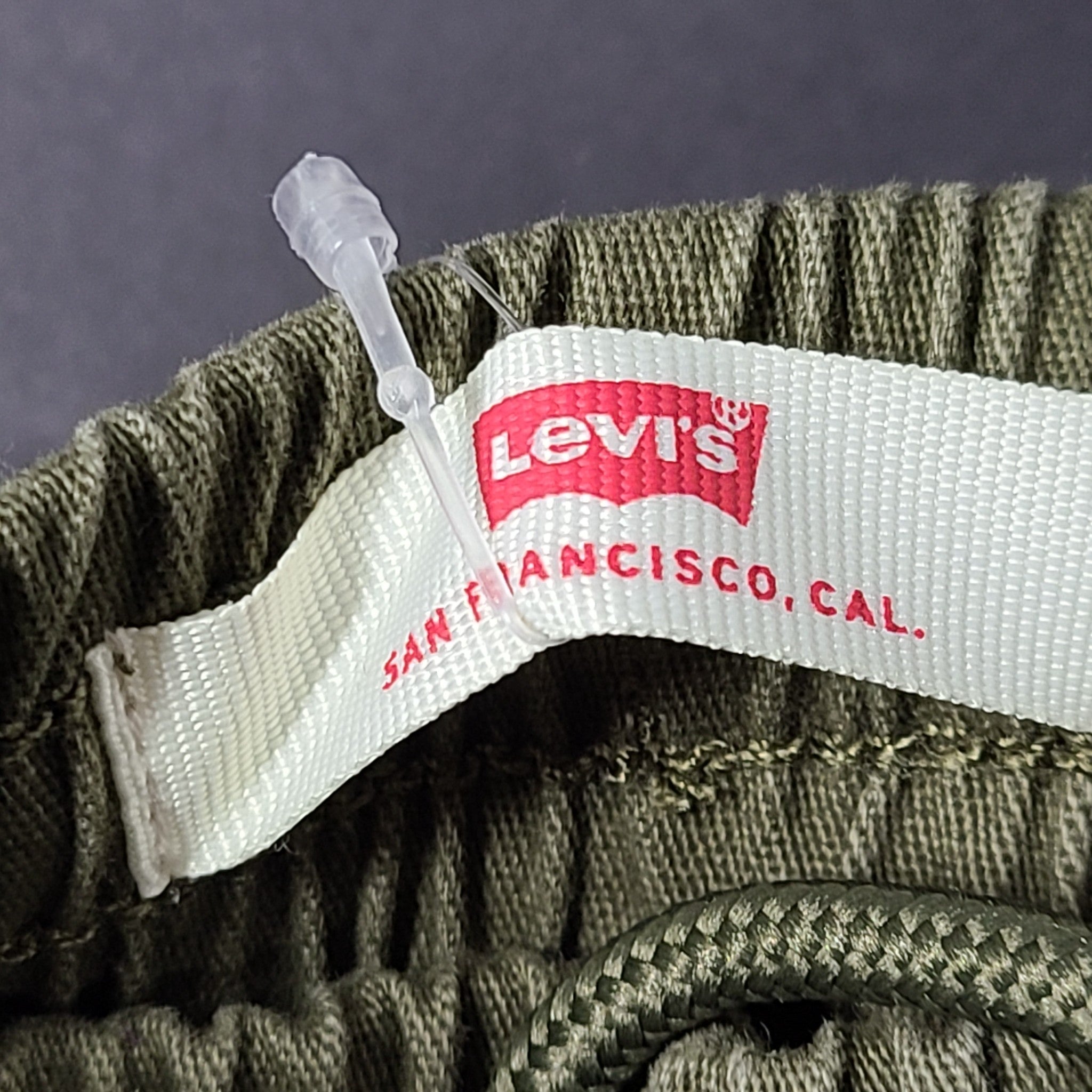 2-Pack Levi's Boys' Kids' Pull On Cargo Shorts Dark Green & Navy Blue Sz S (6Y)