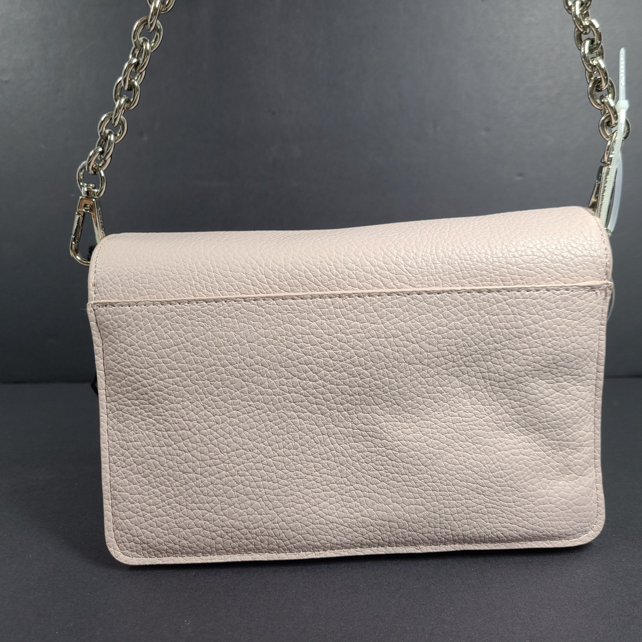 Steve Madden Bcara Crossbody Bag Purse Vegan Leather Air Pod Case Light Pink