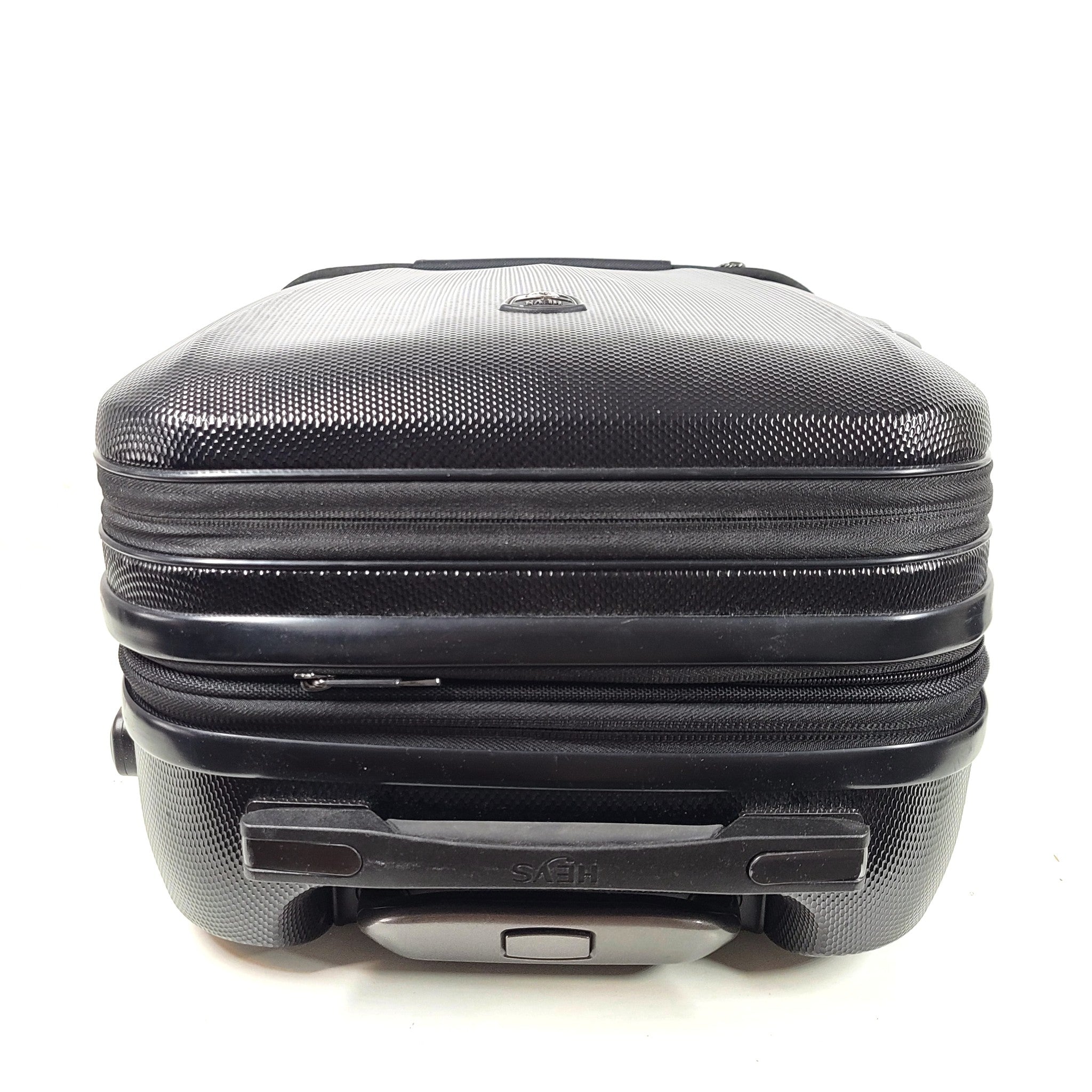 Heys Vantage 22" Smart Access Carry On Luggage Hardside PC Expand Locking Black