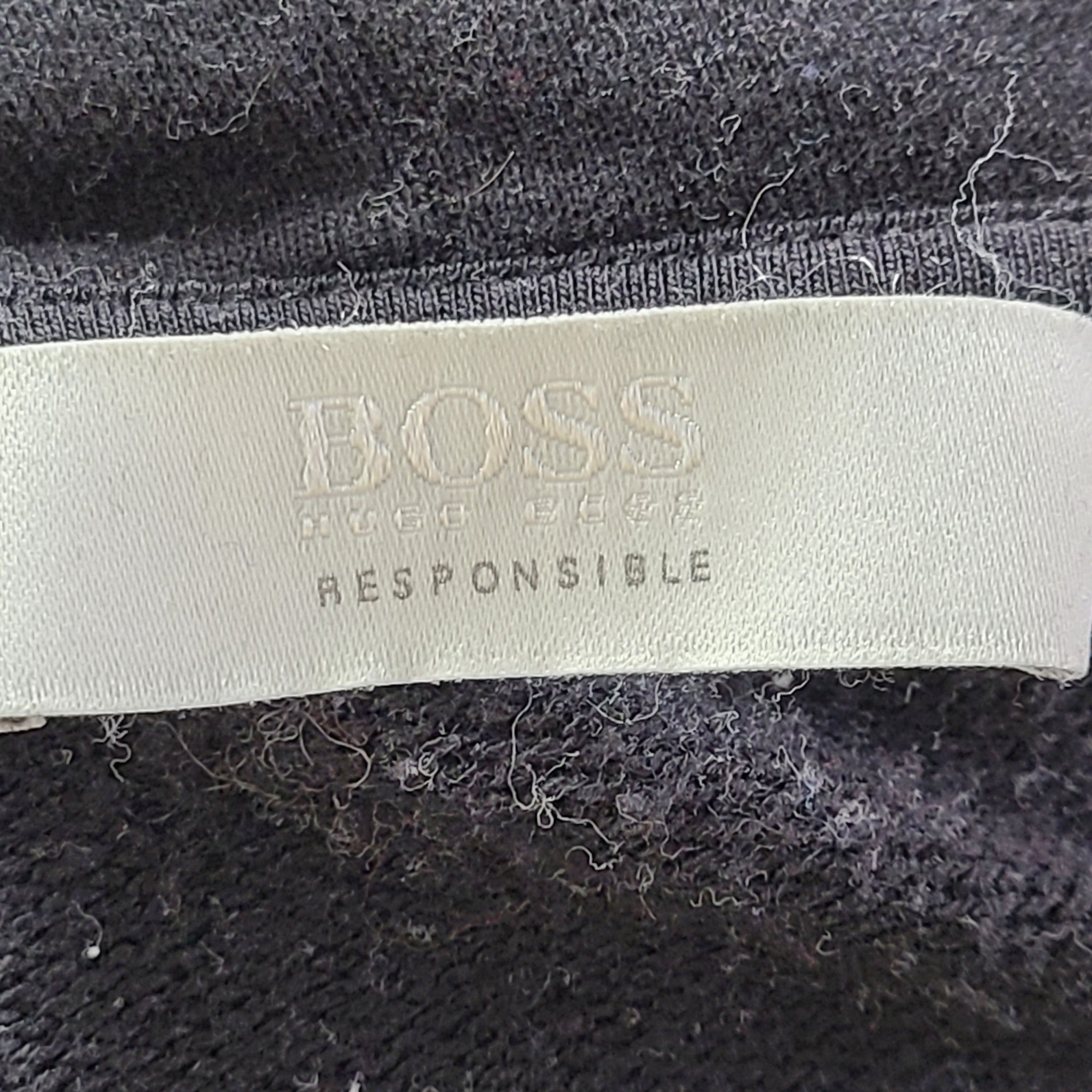 Hugo Boss C Eustice Hooded Sweatshirt Hoodie "Golden Days" Black Gold Sz S