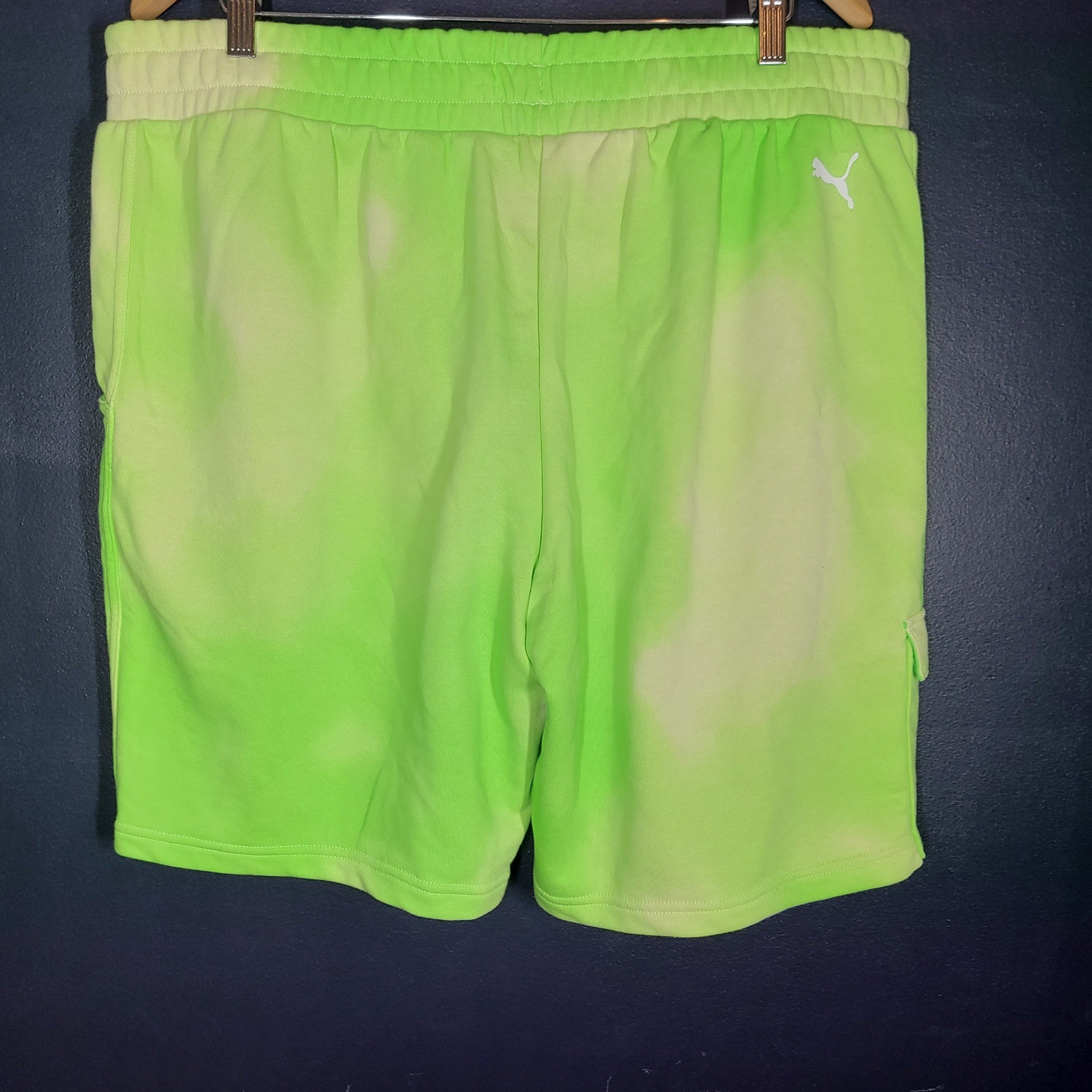 Puma Men's BMW Motorsport Sweat Shorts Green 533321-05 Sz XXL