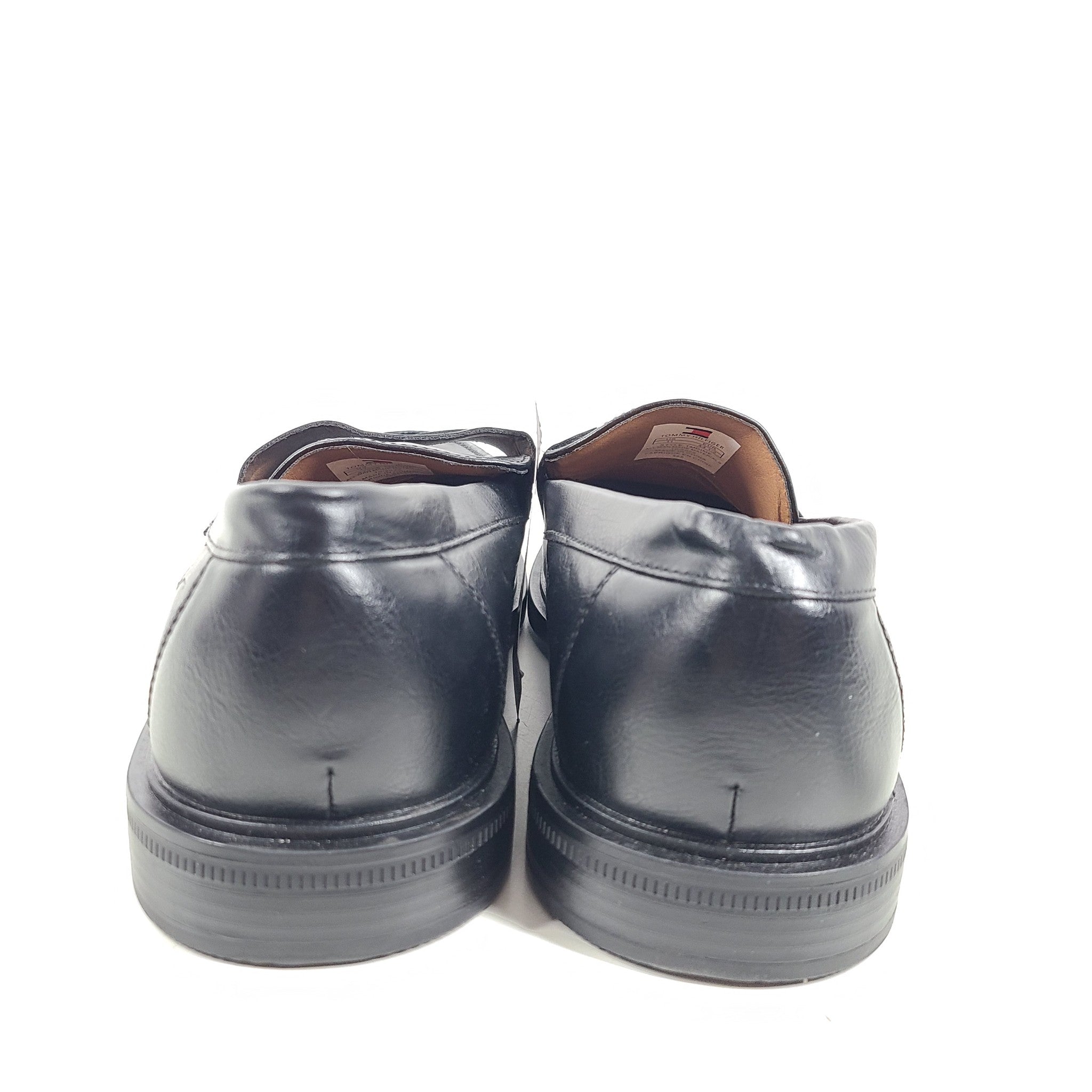 Tommy Hilfiger Men's Dime Slip On Penny Loafers Dress Shoes Black Sz 11