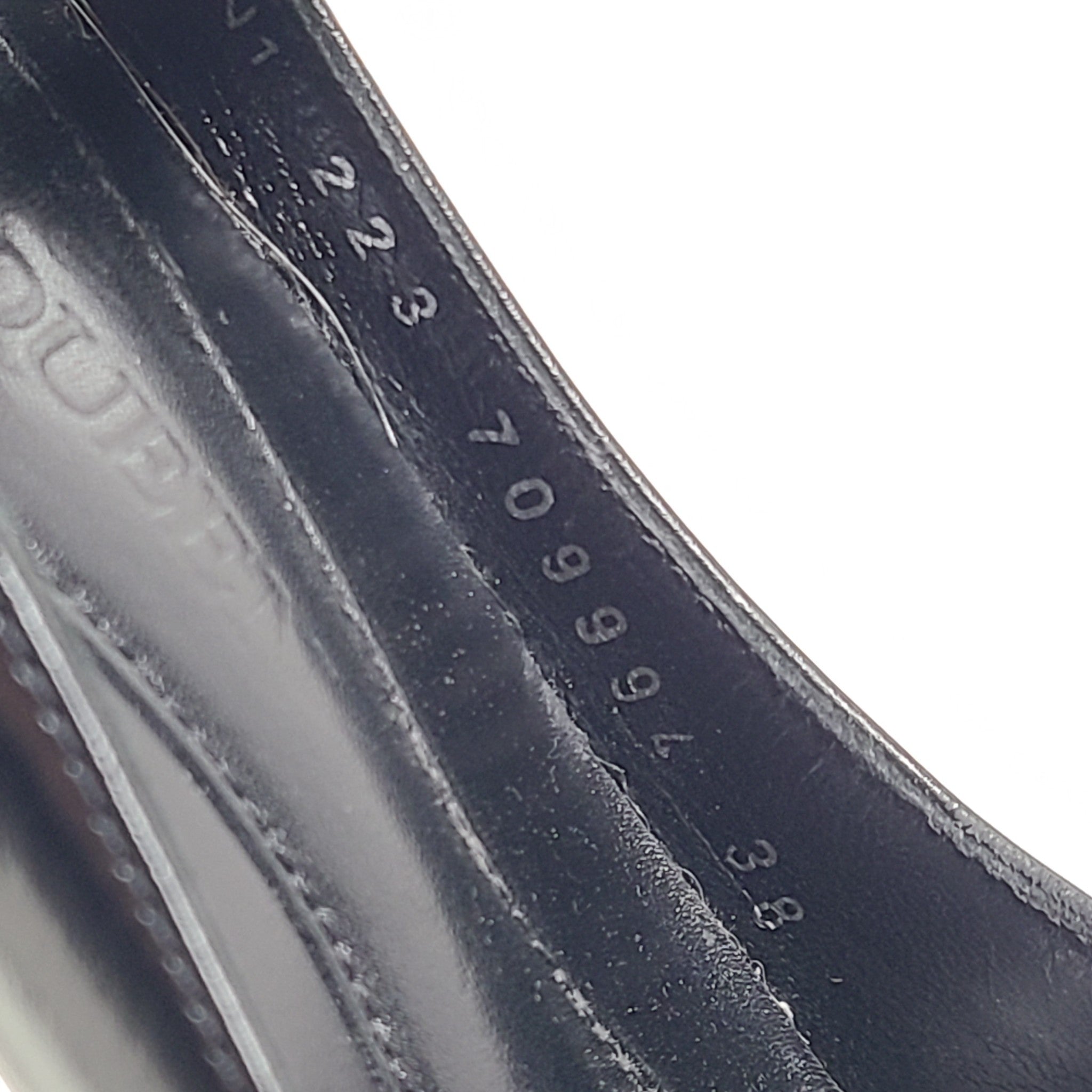Alexander McQueen Punk Ankle Strap Pump Leather Heels Buckled Black Sz 7.5