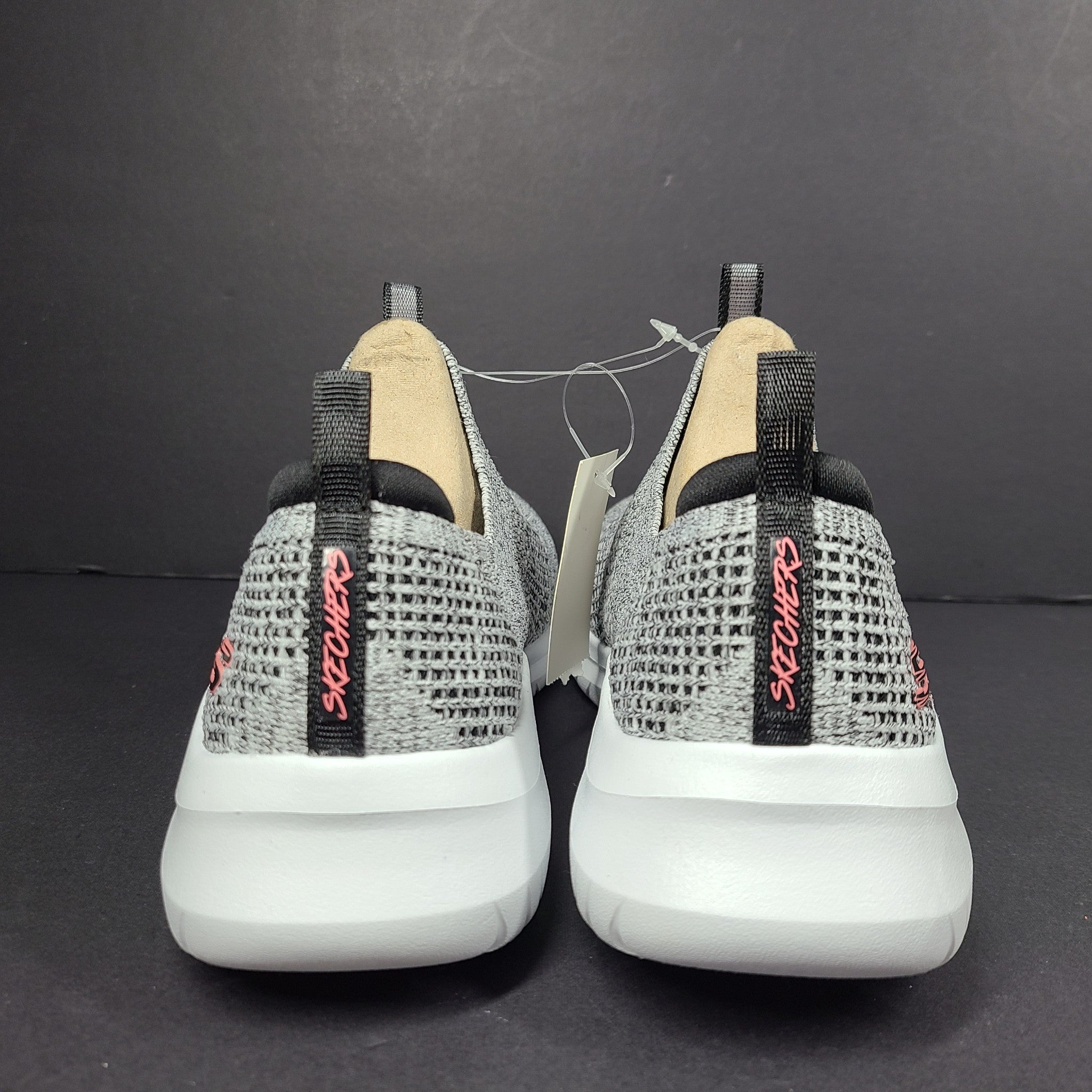 Skechers Women's Ultra Flex 3.0 Smooth Step Memory Foam Sneakers Gray Sz 10