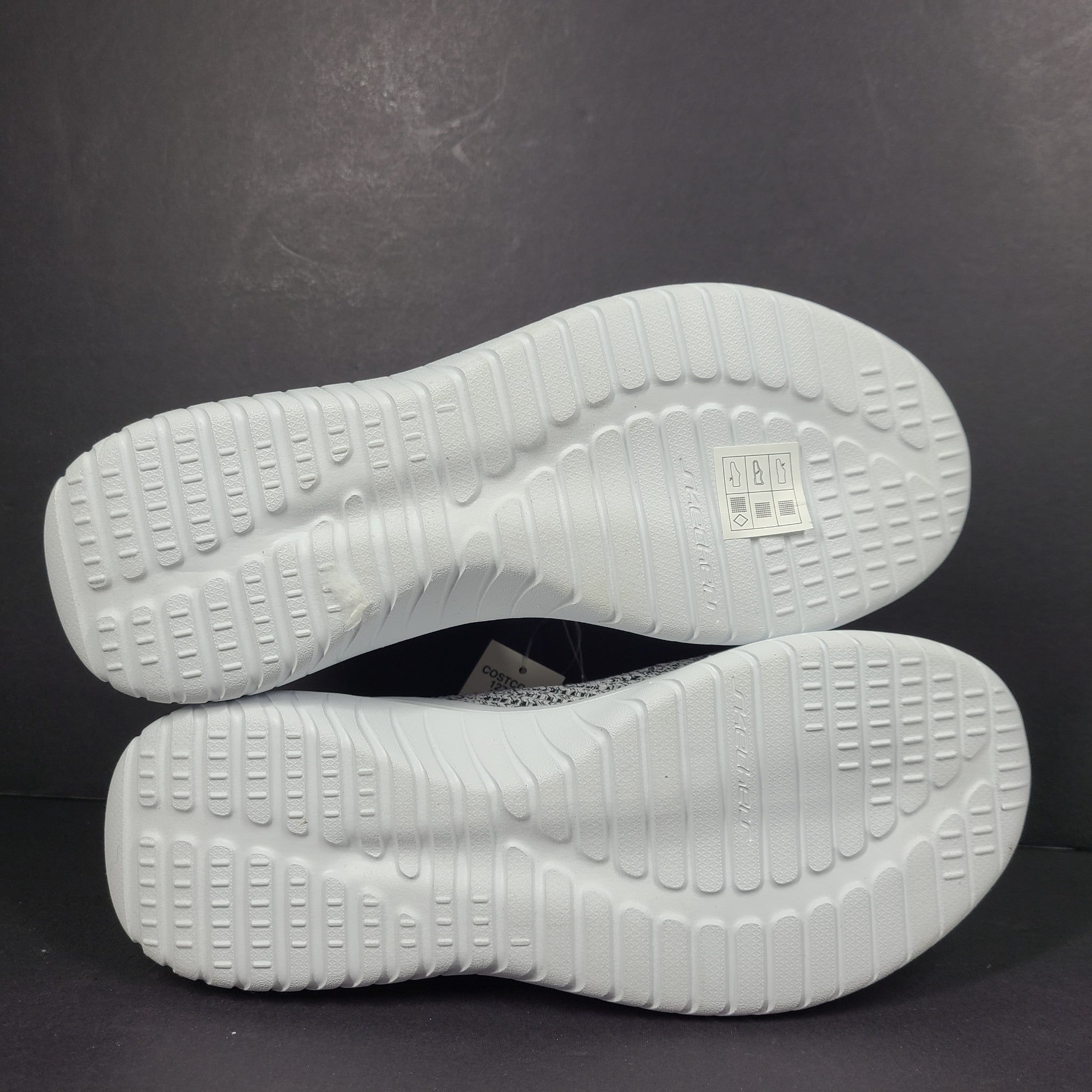 Skechers Women's Ultra Flex 3.0 Smooth Step Memory Foam Sneakers Gray Sz 10