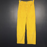 Levi's Women's The Simpsons™ X High Loose Corduroy Jeans Cotton Yellow Sz 26