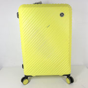 it luggage 27" Medium Spinner Expanding Hardshell Check In Luggage Light Yellow