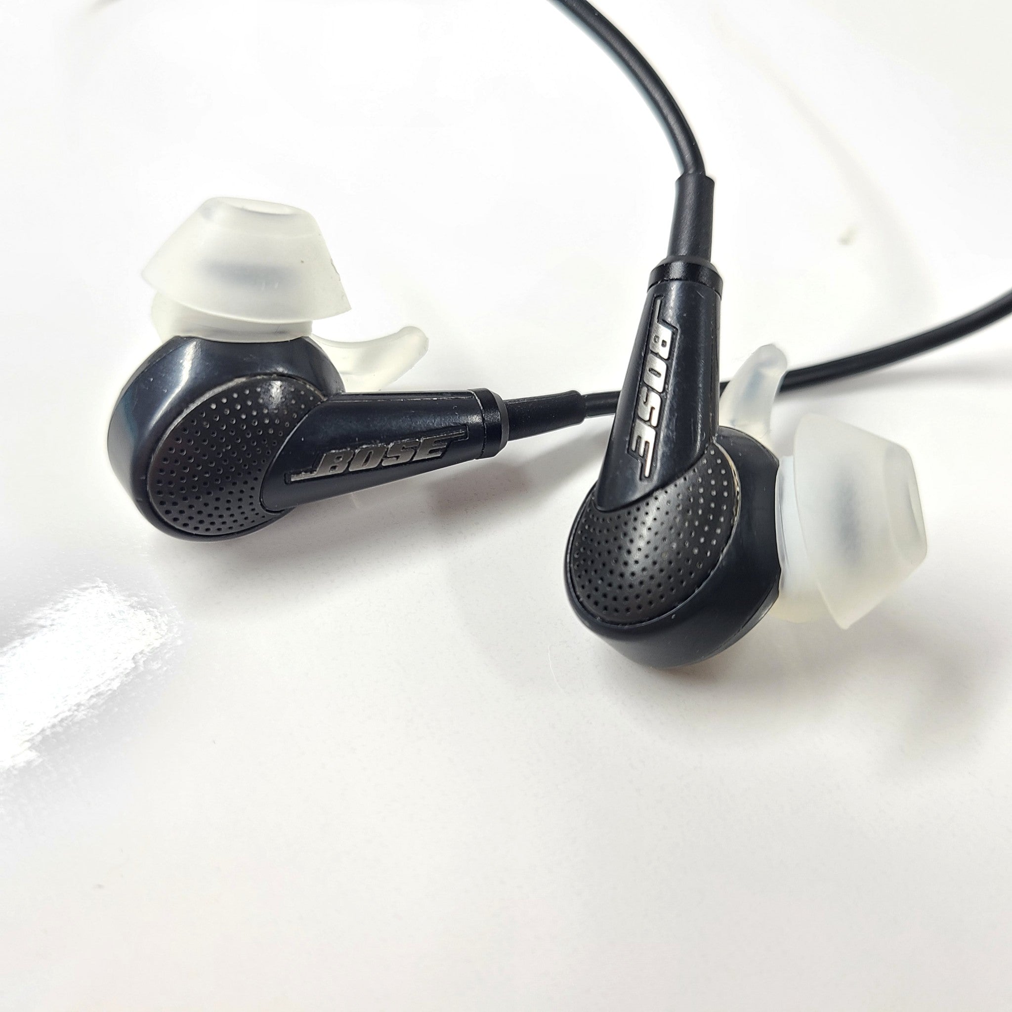 Bose QC20i QuietComfort 20i Acoustic Noise Cancelling Headphones - Black RUBBERX