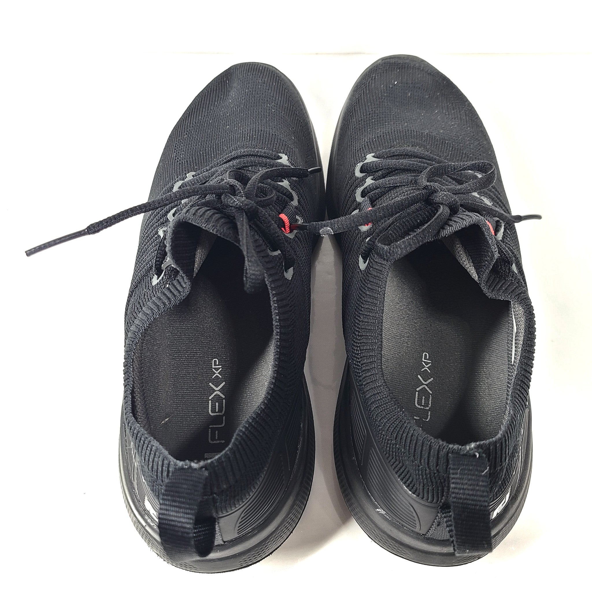 FootJoy Flex XP Men's Spikeless Golf Shoes Waterproof Mesh 56271 Black Sz 8M