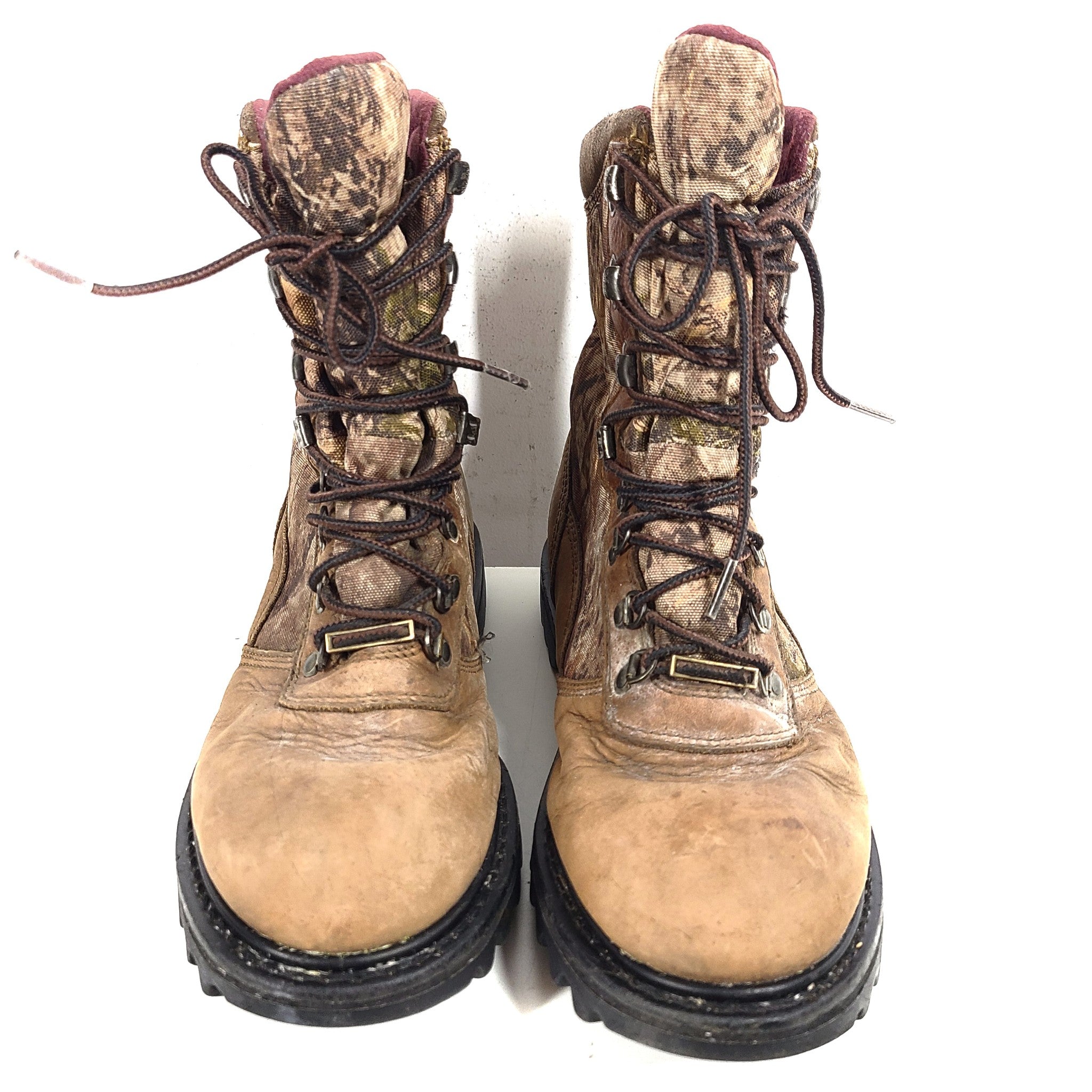 Cabela's Men's Iron Ridge GORE-TEX Hunting Boots 81-4056 Camo Brown US 9.5