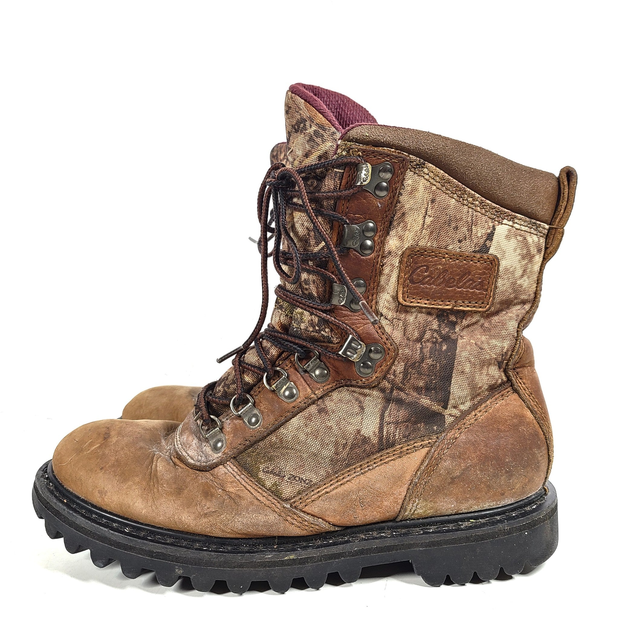 Cabela's Men's Iron Ridge GORE-TEX Hunting Boots 81-4056 Camo Brown US 9.5