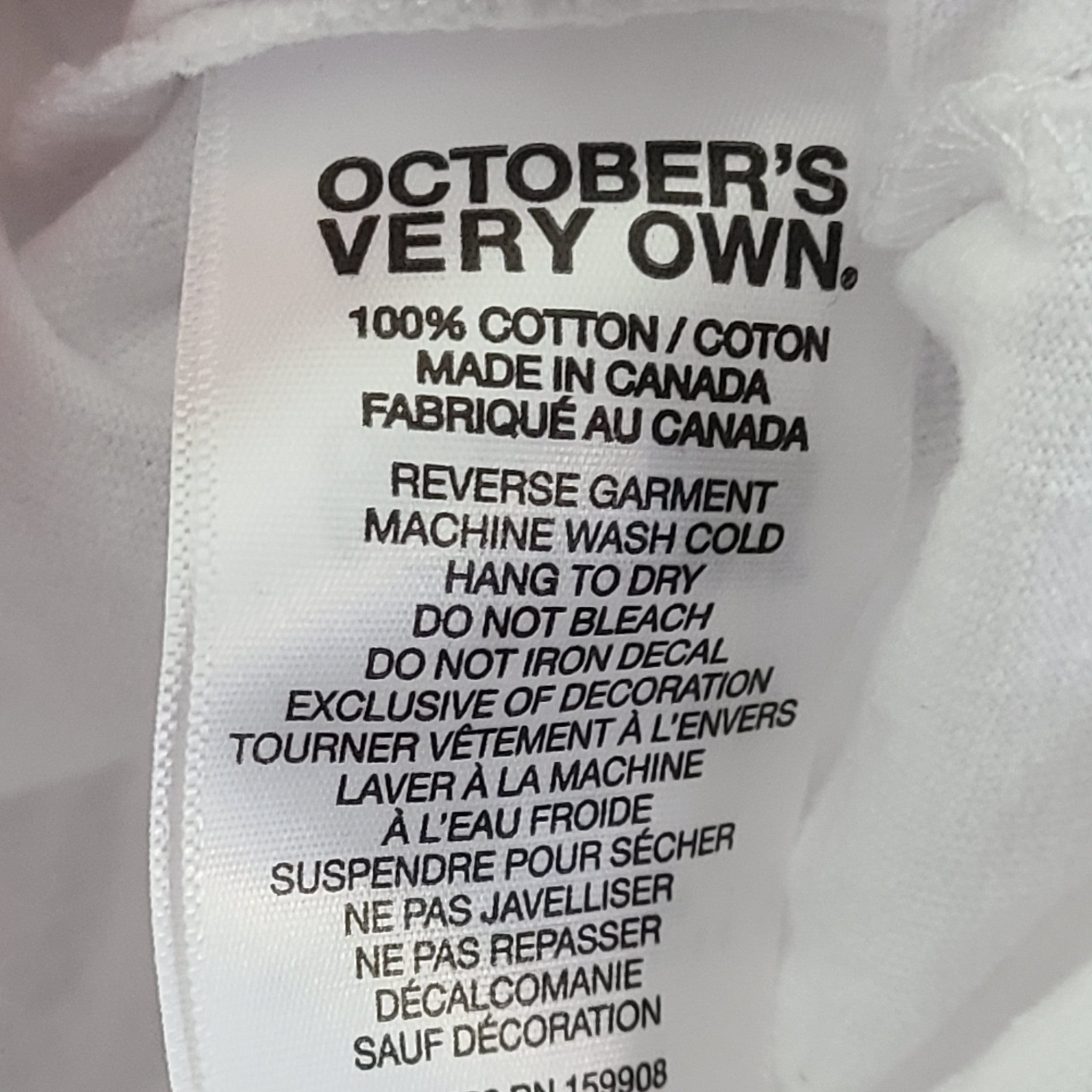 OVO October's Very Own Men's T-Shirt Tee Cherub Owl Drake x Streetwear Sz XS