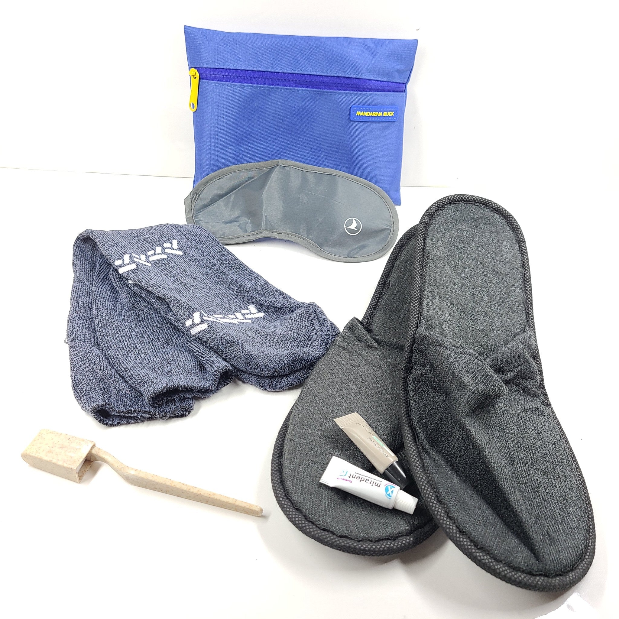 Turkish Airlines Mandarina Duck Business Class Amenity Travel Kit