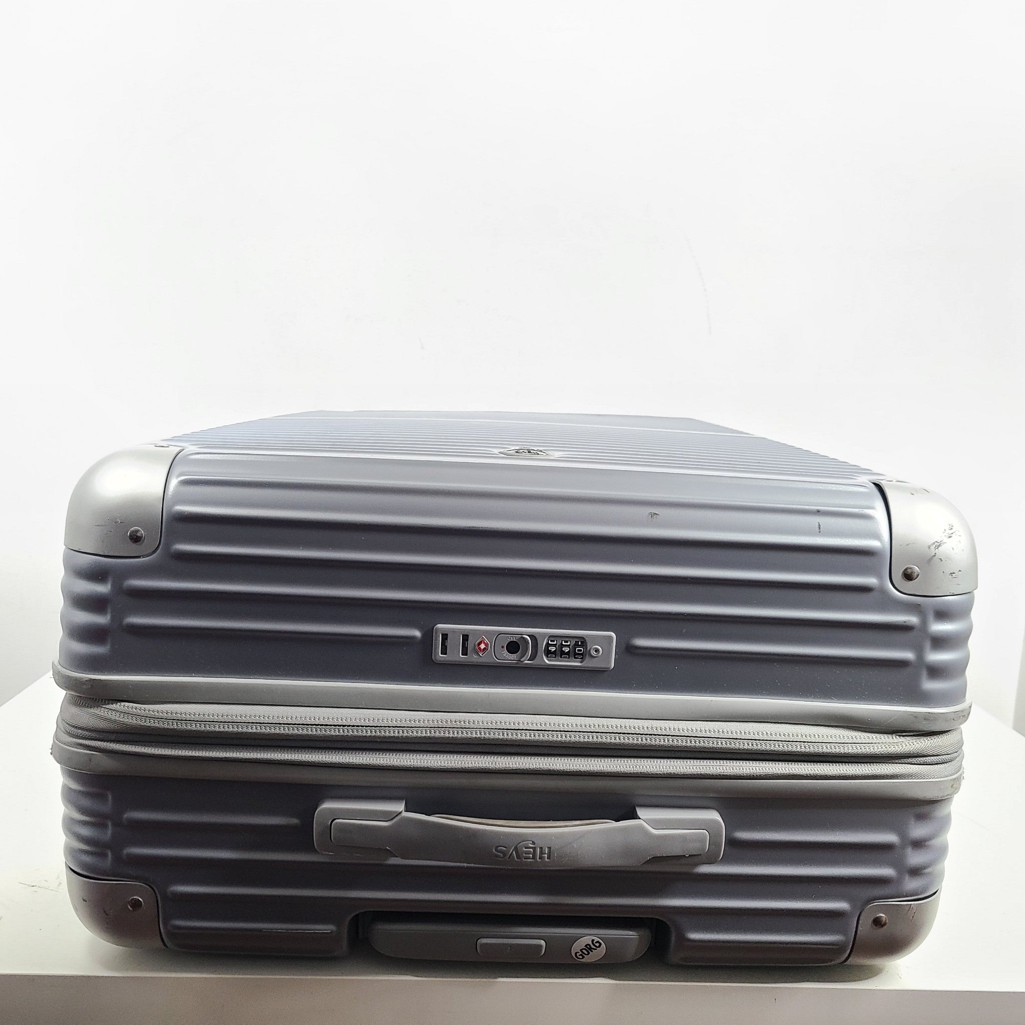 Heys 30" Cruze Spinner Luggage Hardside Lightweight Expandable TSA Lock Silver
