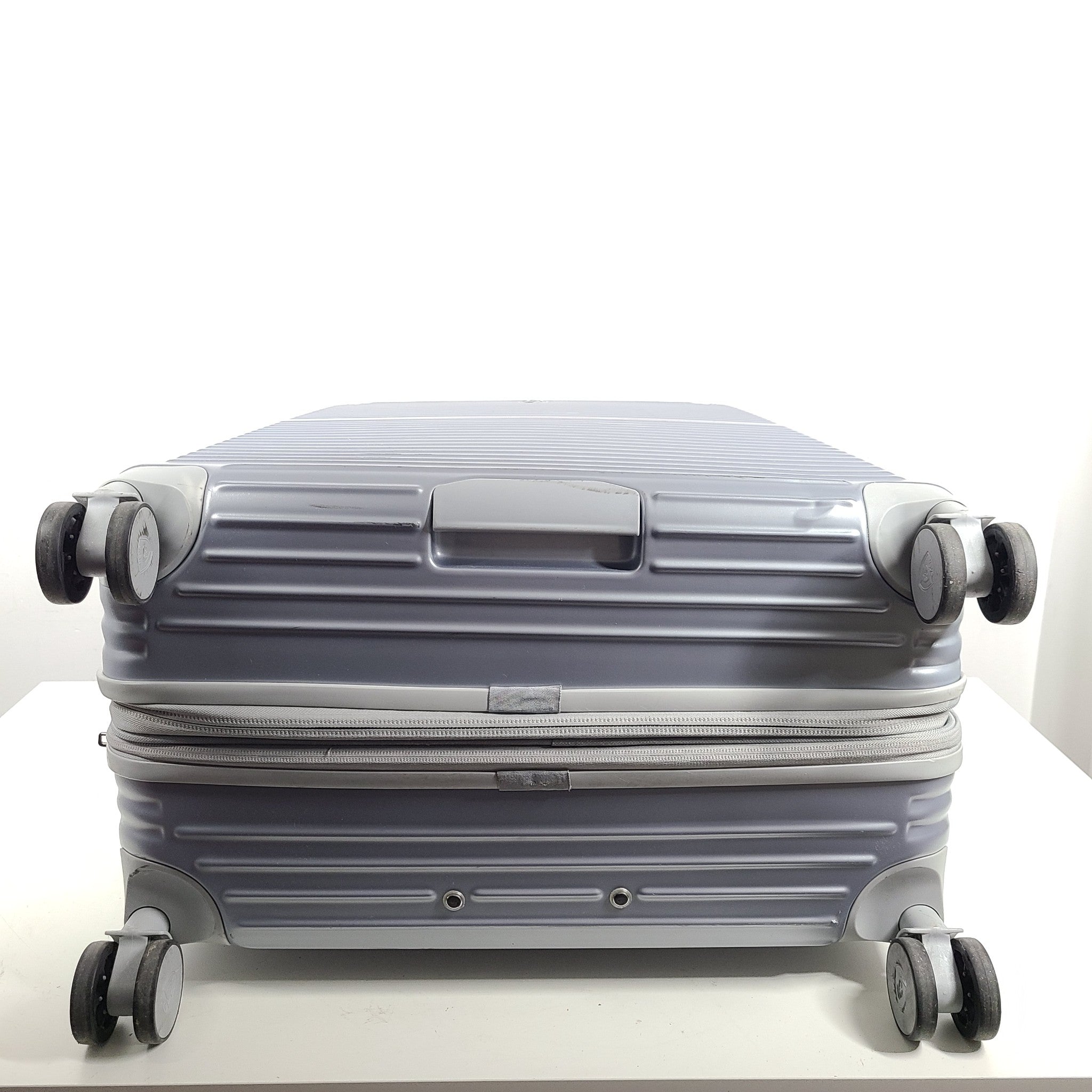 Heys 30" Cruze Spinner Luggage Hardside Lightweight Expandable TSA Lock Silver
