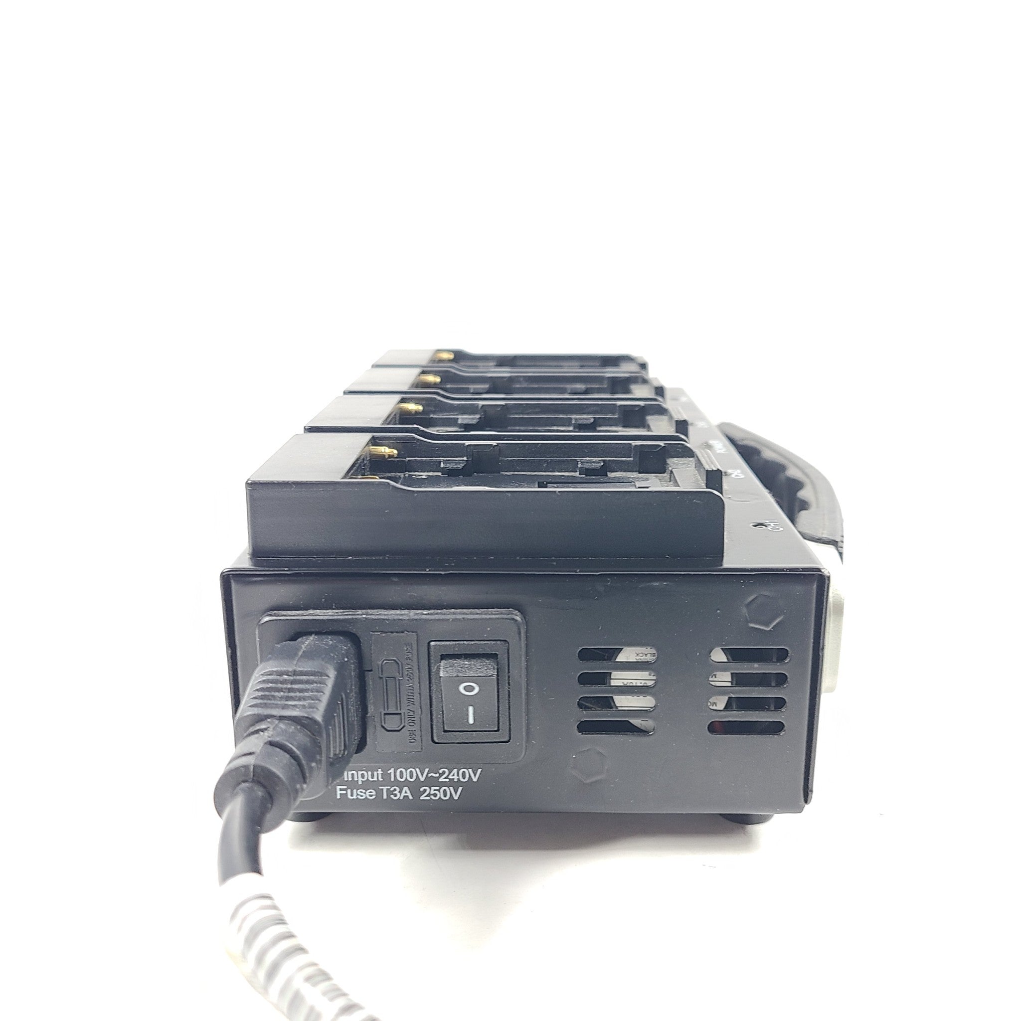 Dynacore DV-FSP 4 Position Charger for Sony L NP-F and Panasonic D54 batteries