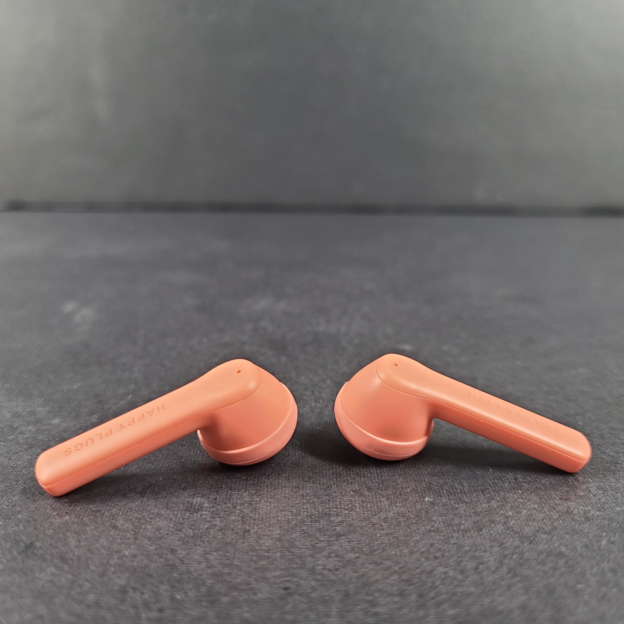 Happy Plugs Stockholm Air 1 Go Wireless Earbuds - Peach Pink