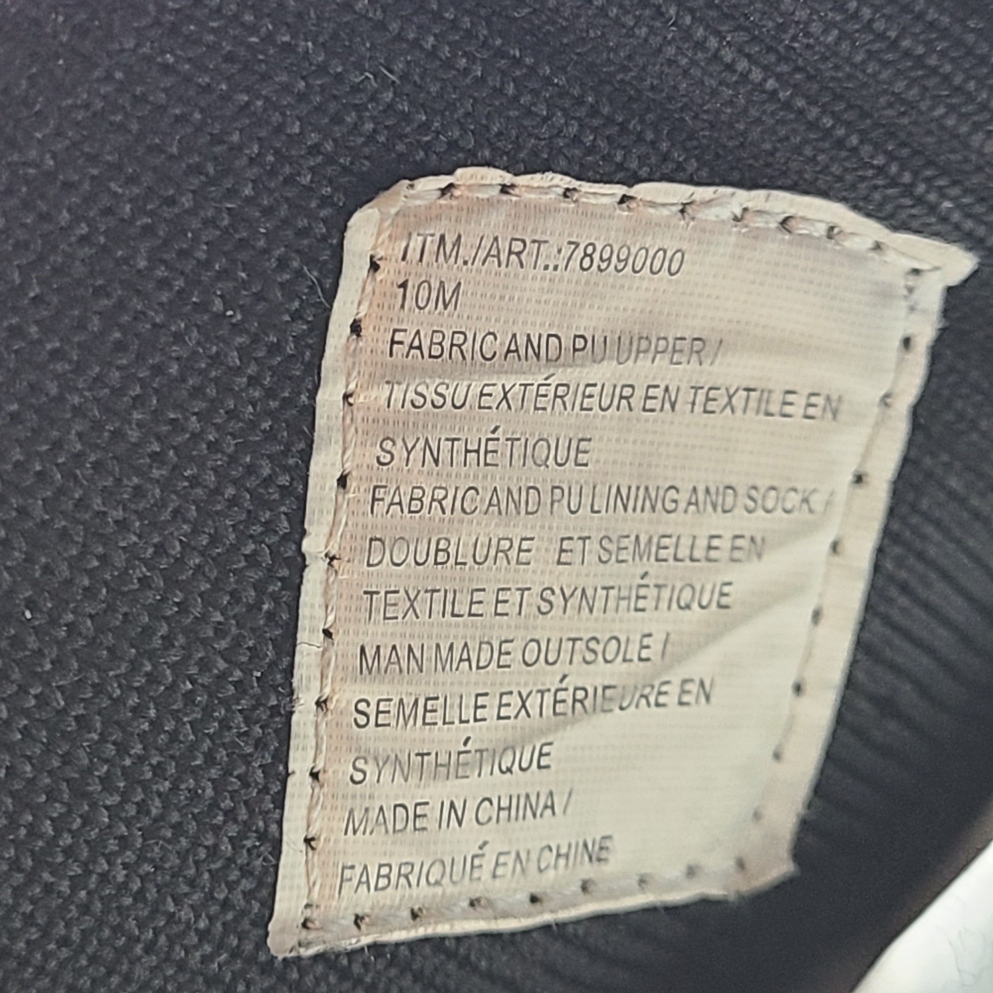 Steve Madden Men's Brawn Knit Casual Lace Up Oxford Shoes Black Sz 10