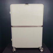 Samsonite Minter 29" Spinner Luxury Suitcase Hardside Lightweight TSA Lock Ivory