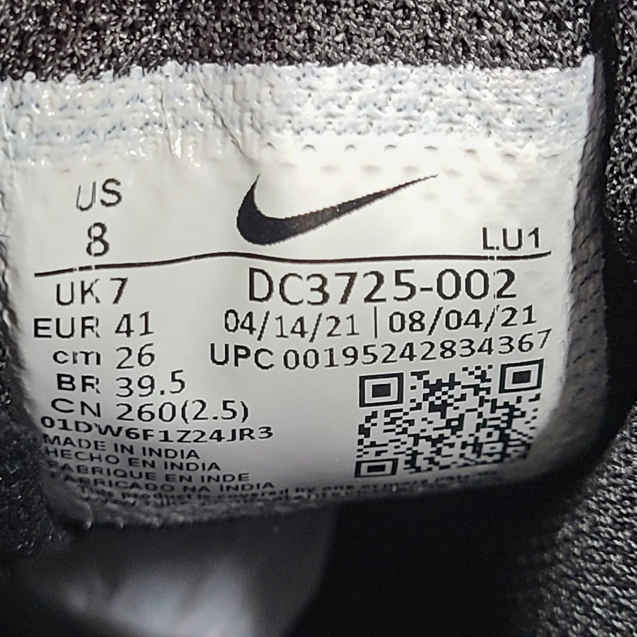 Nike Air Max Men's Impact 3 'Cool Grey' Sneakers Shoes DC3725-002 Sz 8