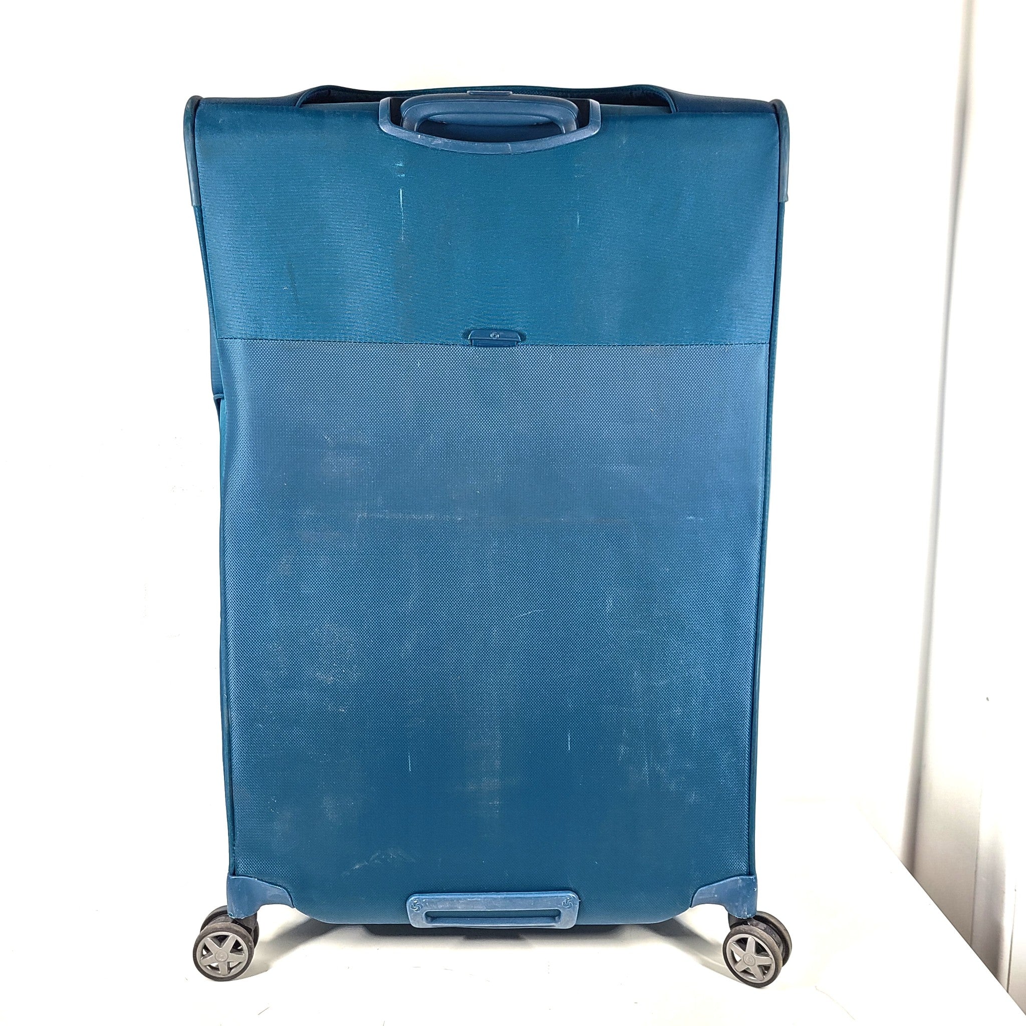 Samsonite 30" D'Lite Spinner Luggage Extra Large Softshell Expand Lock Turquoise