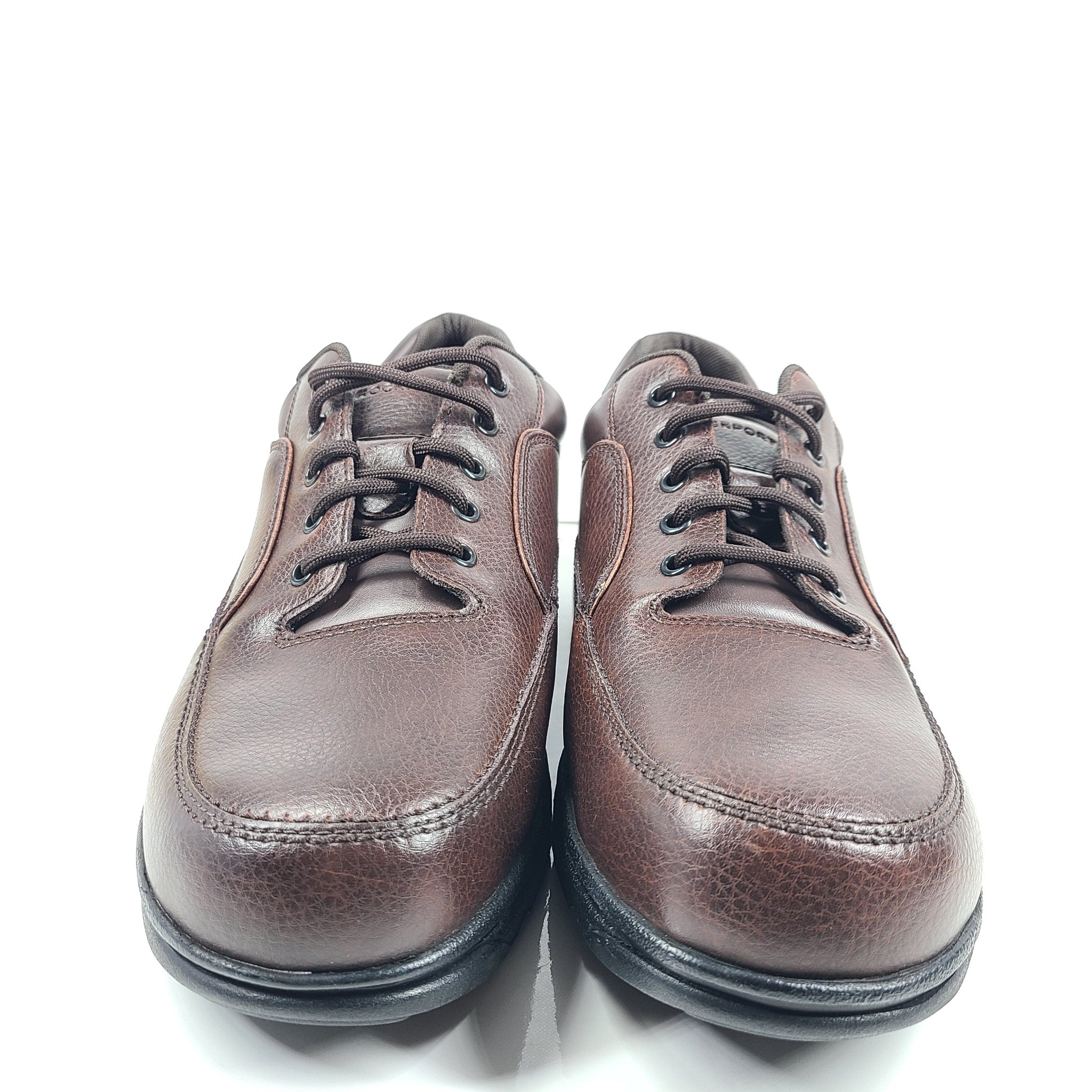 Rockport Men's Taylor Waterproof Cap Toe Shoes Leather Brown Tan CI1053 Sz 8