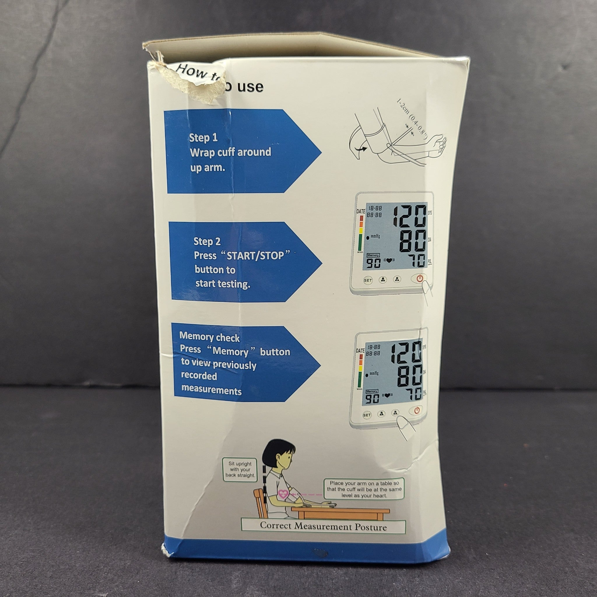 FDK Automatic Electronic Blood Pressure Upper Arm Monitor FT-C02B