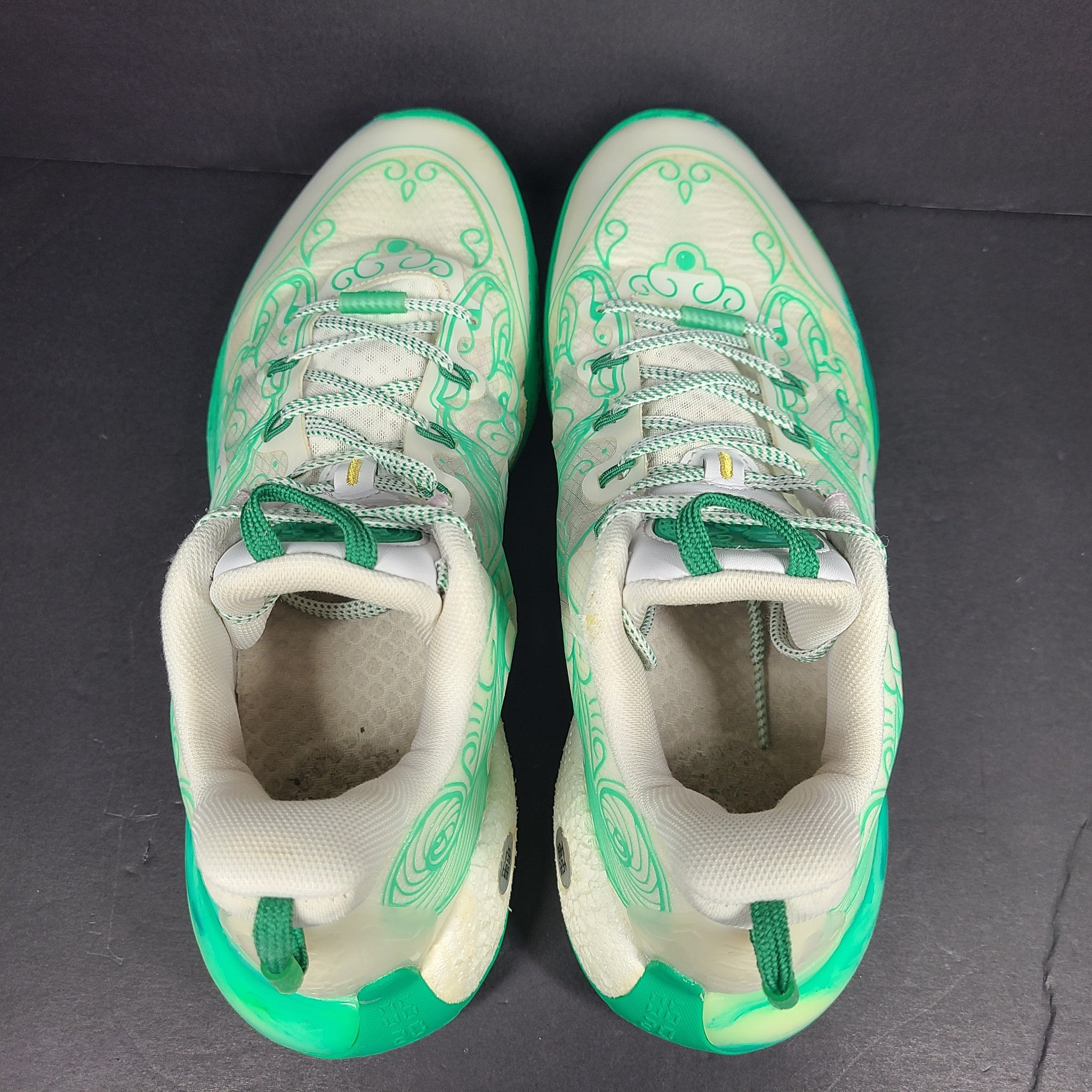 Li-Ning Men's Yushuai 14 Low 'White Tiger Amulet' ABAR123-52 Sneakers Shoes Sz 9