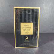 Maison Alhambra Pink Shimmer Secret OUD Eau de Parfum 100 ml/3.4 oz. NIB