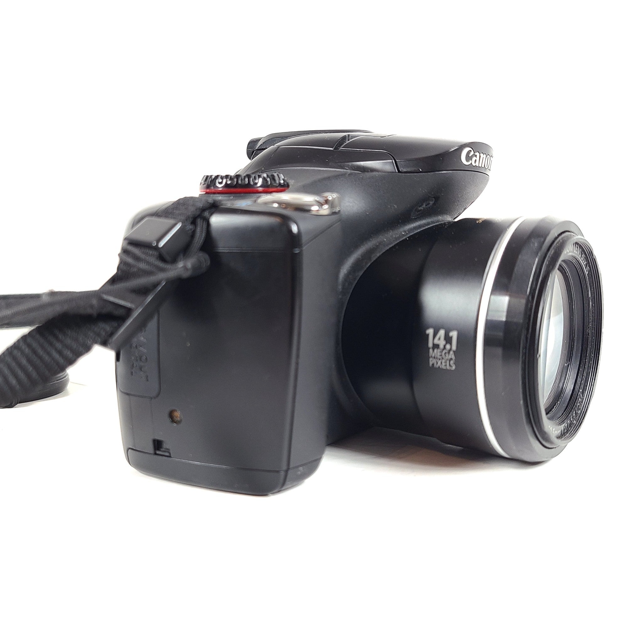 Canon PowerShot SX30 IS 14.1MP Digital Camera - Black + Case READ Pixel