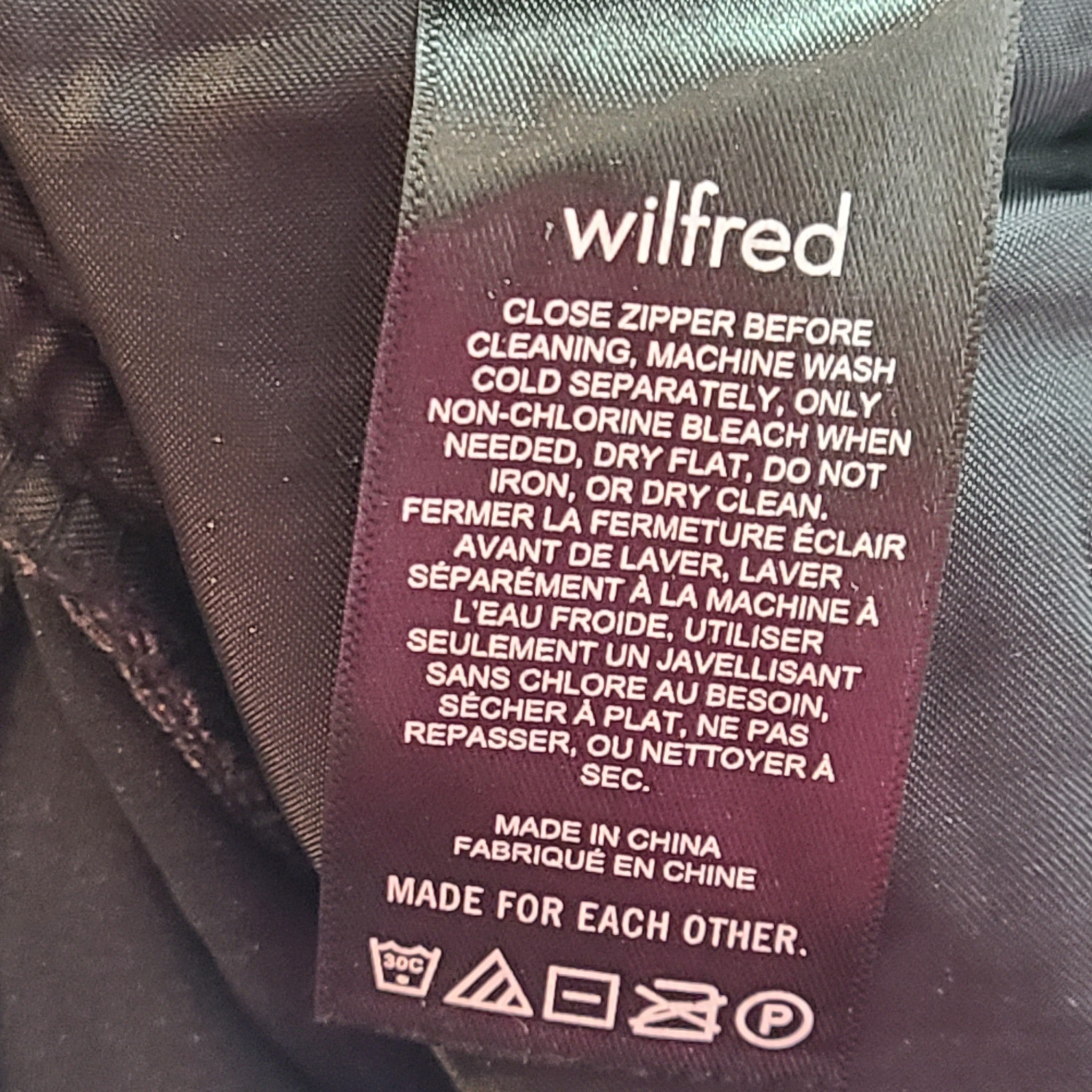 Wilfred The Melina Pant High-Waisted Vegan Leather Pants Black Sz 00