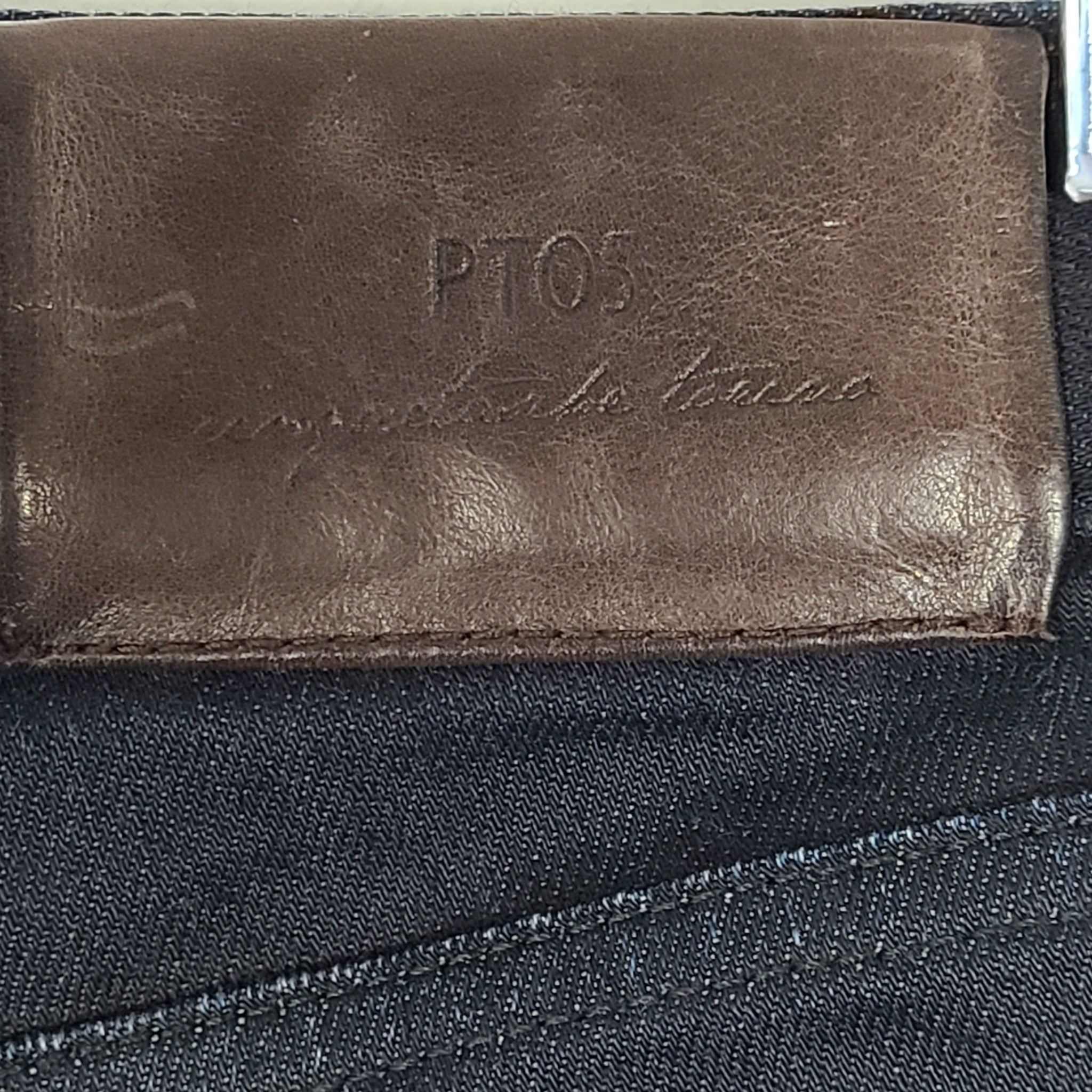 Pantaloni Torino TPT05 Swing Superslim Cotton Jeans Dark Blue Sz 30 (29 inseam)