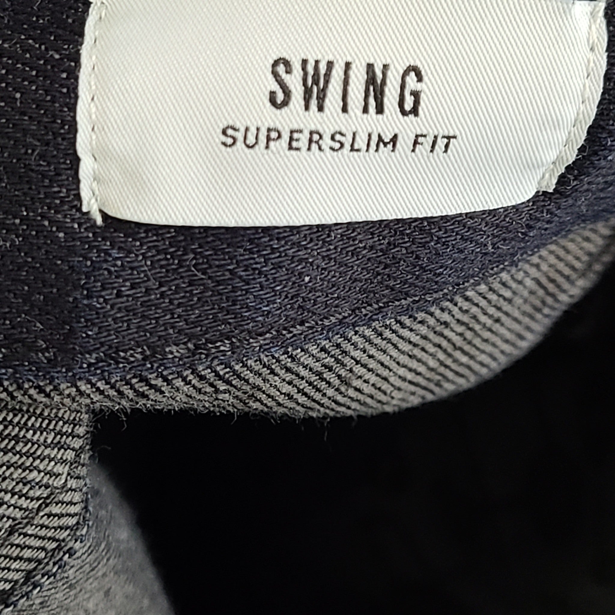 Pantaloni Torino TPT05 Swing Superslim Cotton Jeans Dark Blue Sz 30 (29 inseam)