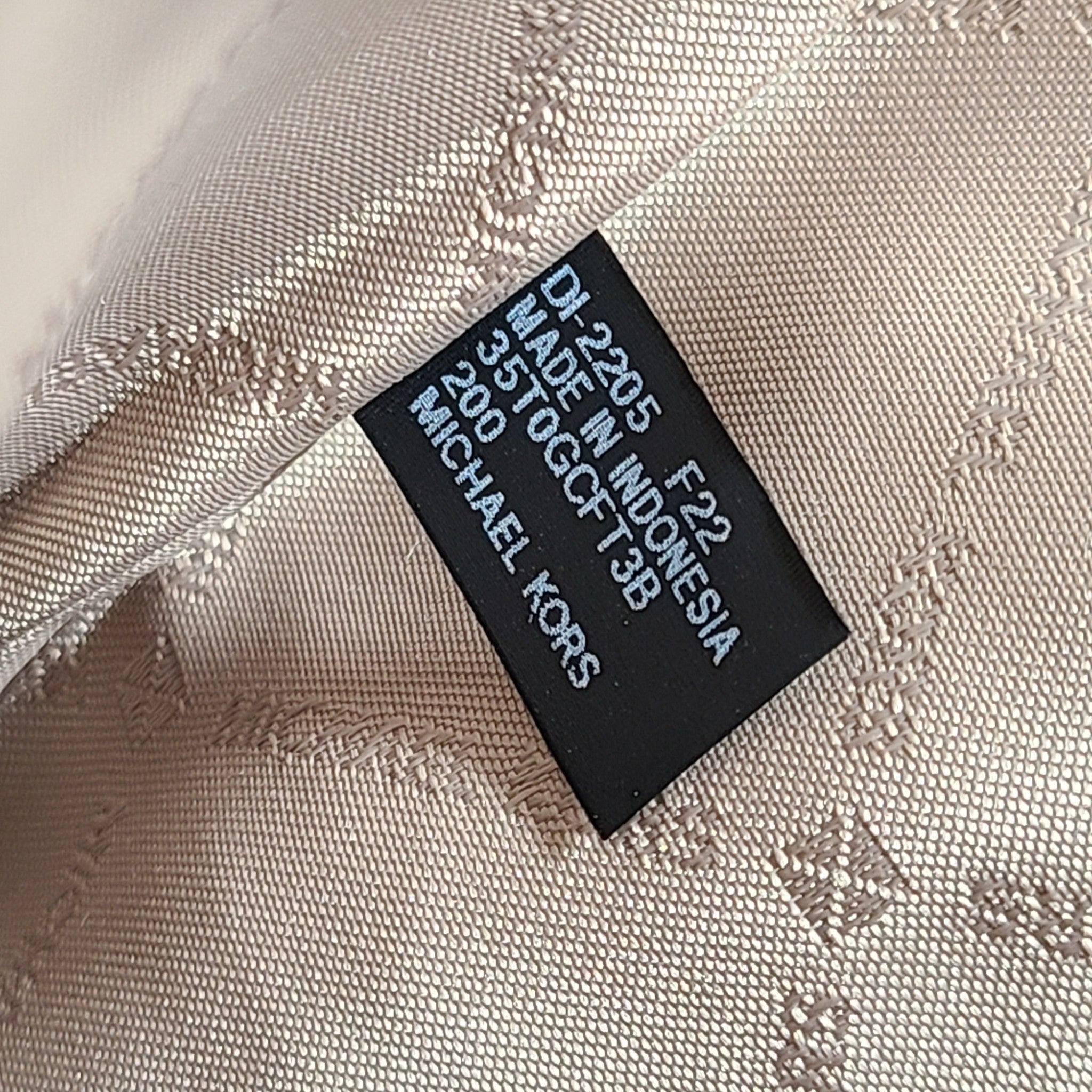 Michael Kors Womens Charlotte Large Logo Top-Zip Tote Bag 35T0GCFT3B