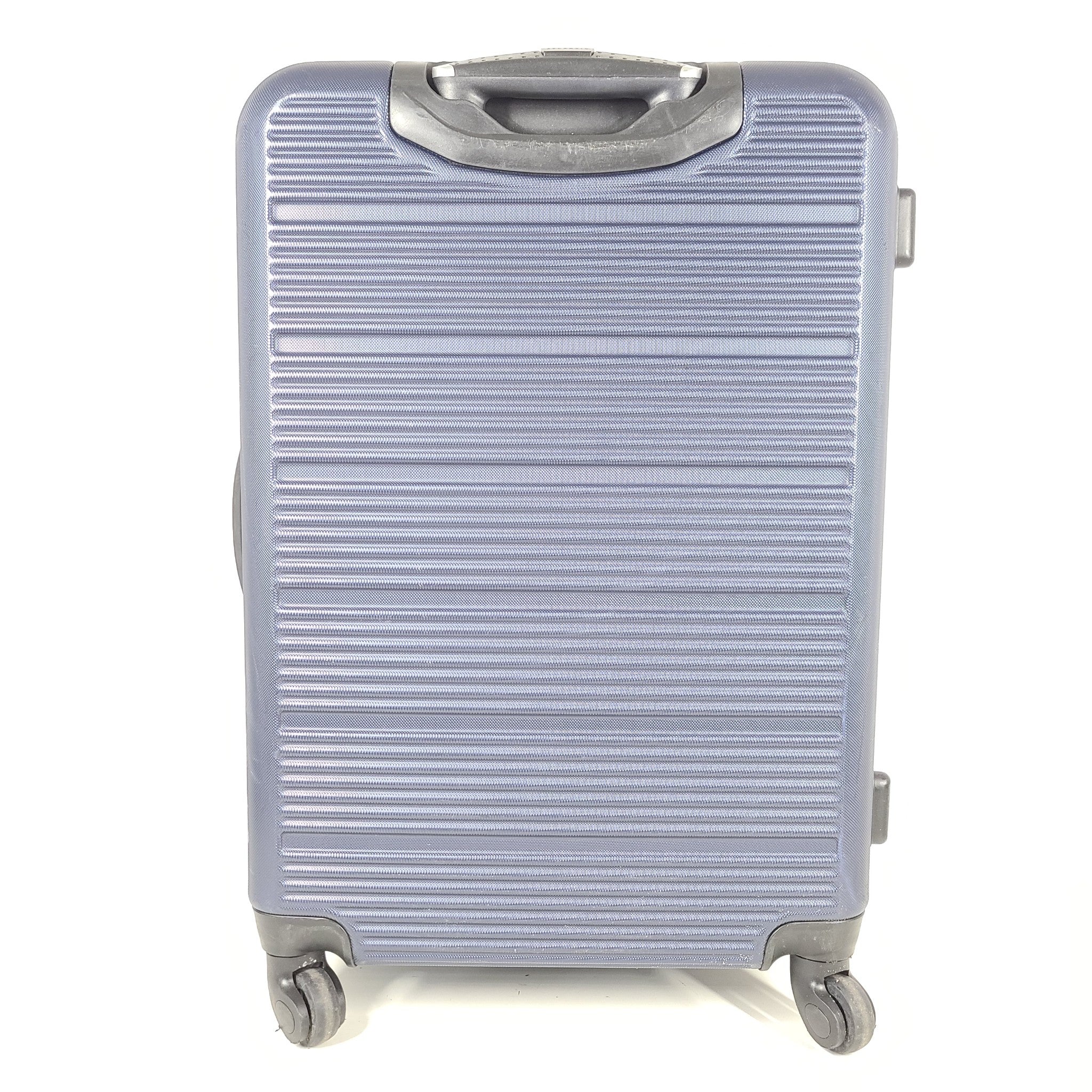 Atlantic 25" Spinner Expandable Check In Luggage Hardcase Navy Blue