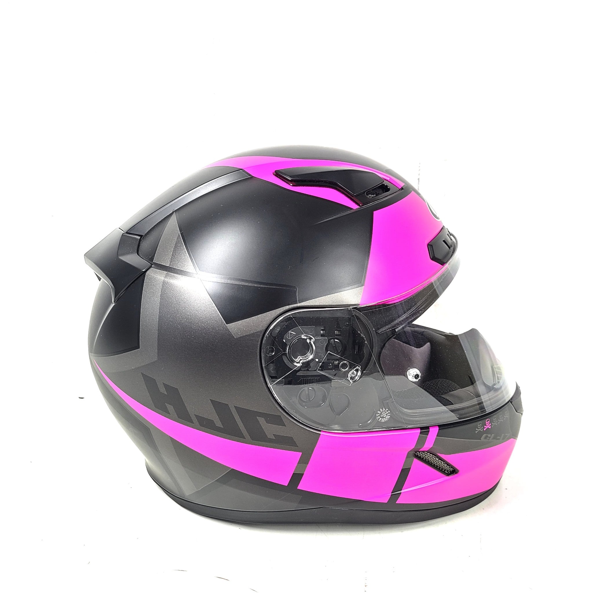HJC CL-17 Motorcycle Helmet Full Face Black/Pink Size M (58-59)