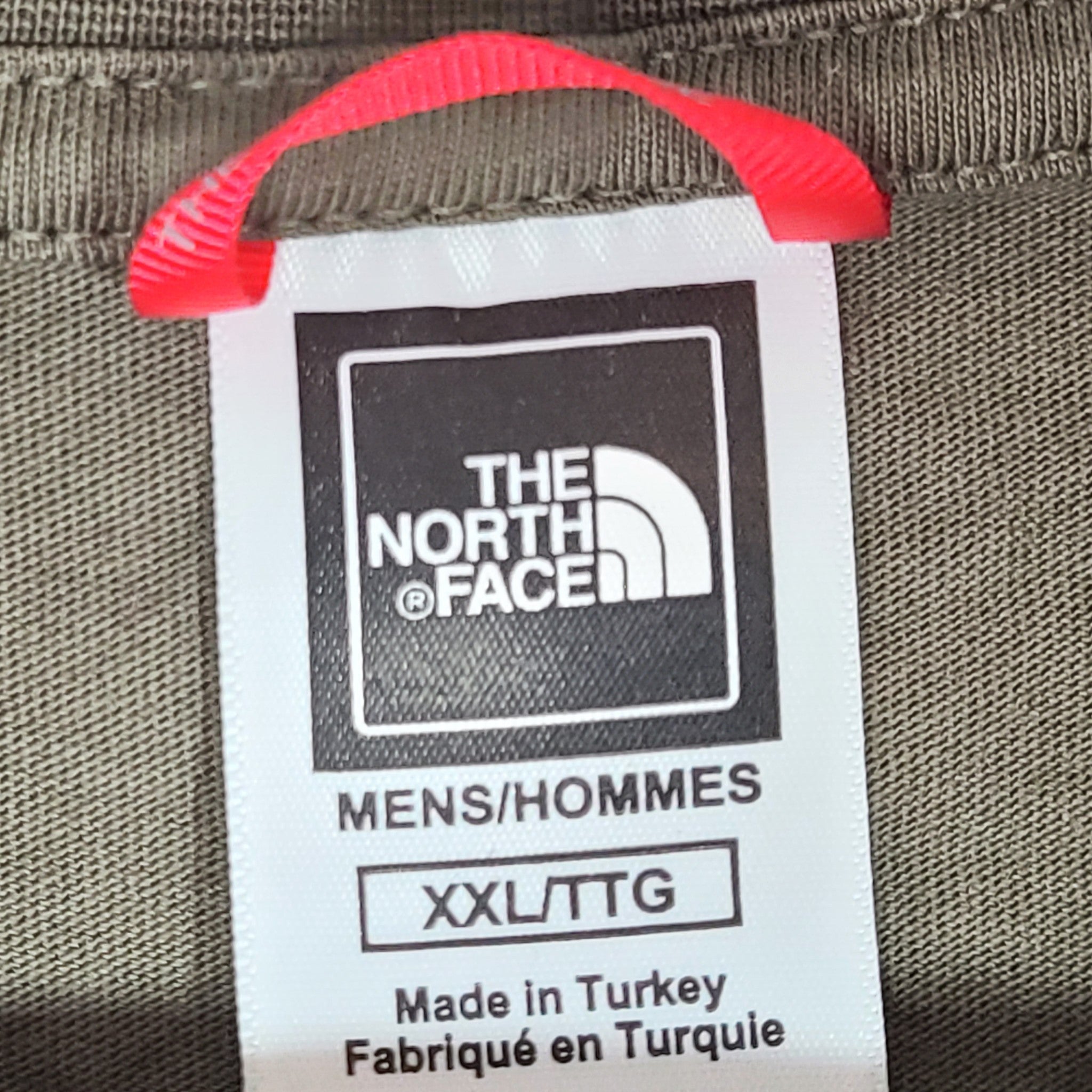 The North Face TNF Men's New Peak Short Sleeve T-Shirt Olive Green 2S1Z Sz 2XL