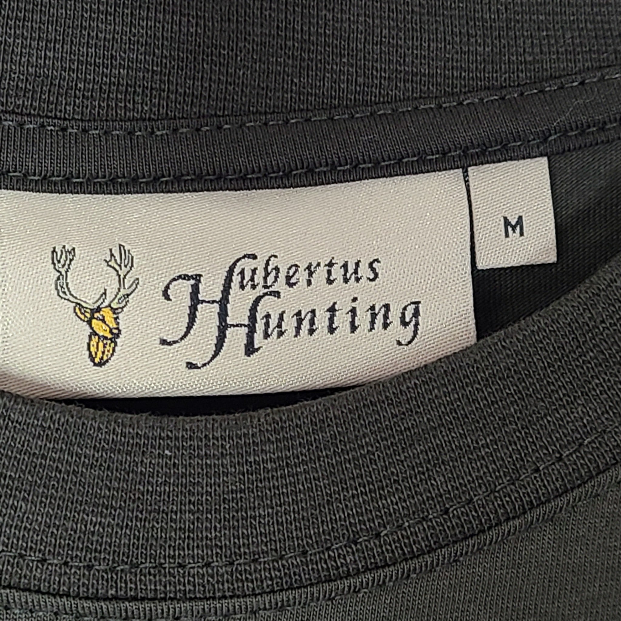 Hubertus Hunting Men's Trzymaj Pion T-Shirt Olive Green Sz M